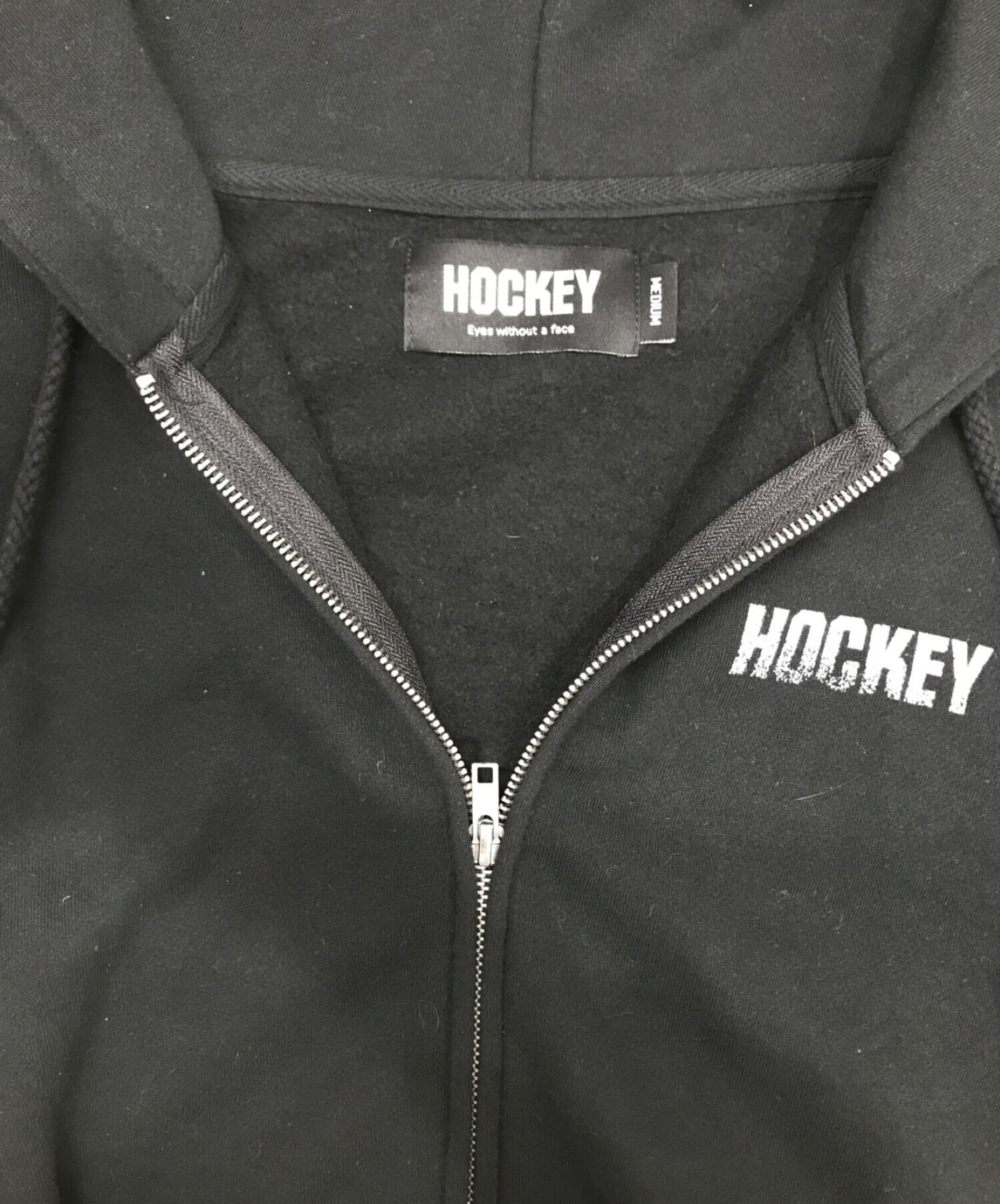 HOCKEY (ホッキー) ジップパーカー ブラック サイズ:MEDIUM