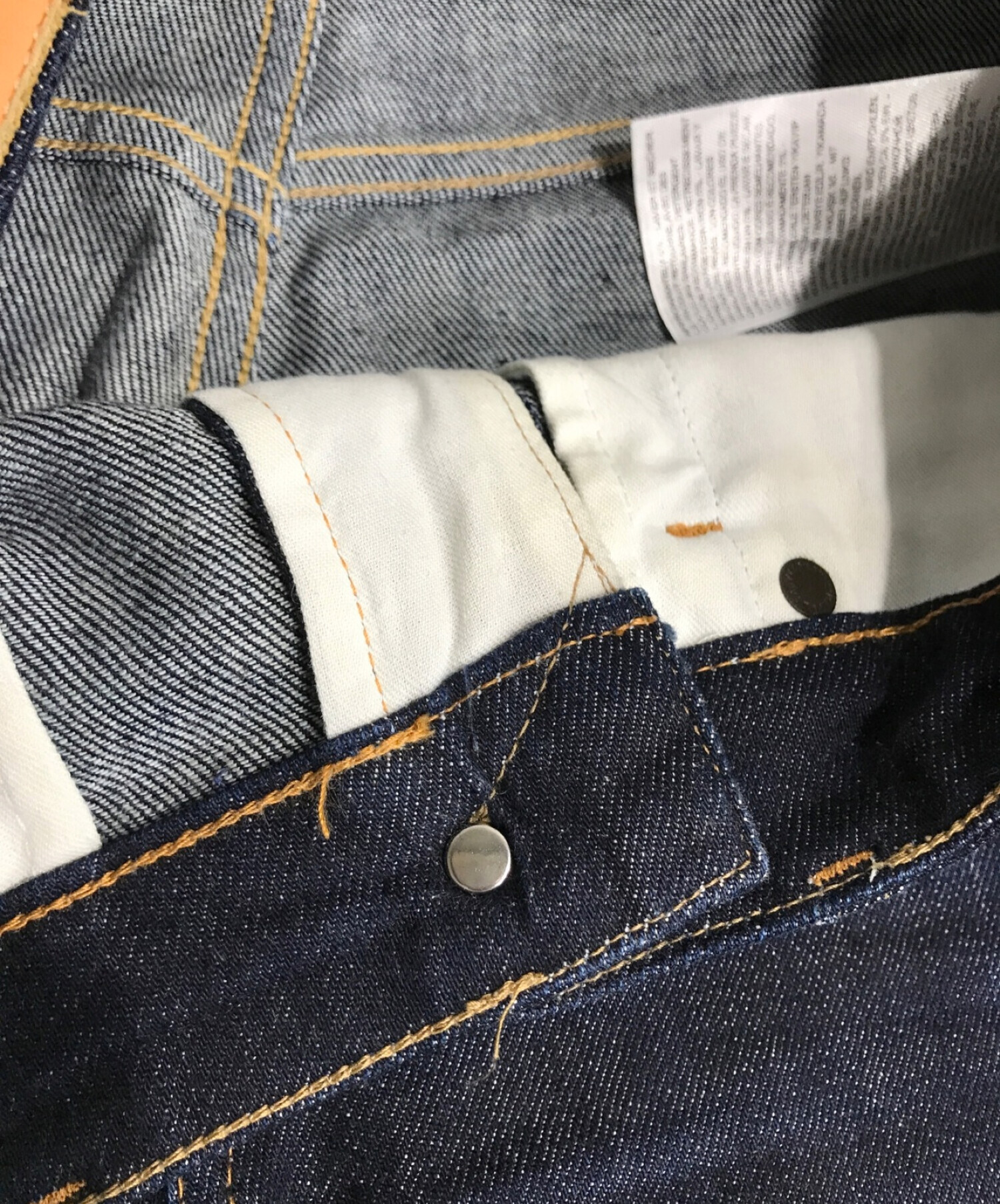 LEVI'S MADE&CRAFTED (リーバイスメイドクラフテッド) デニムパンツ インディゴ サイズ:W30L32