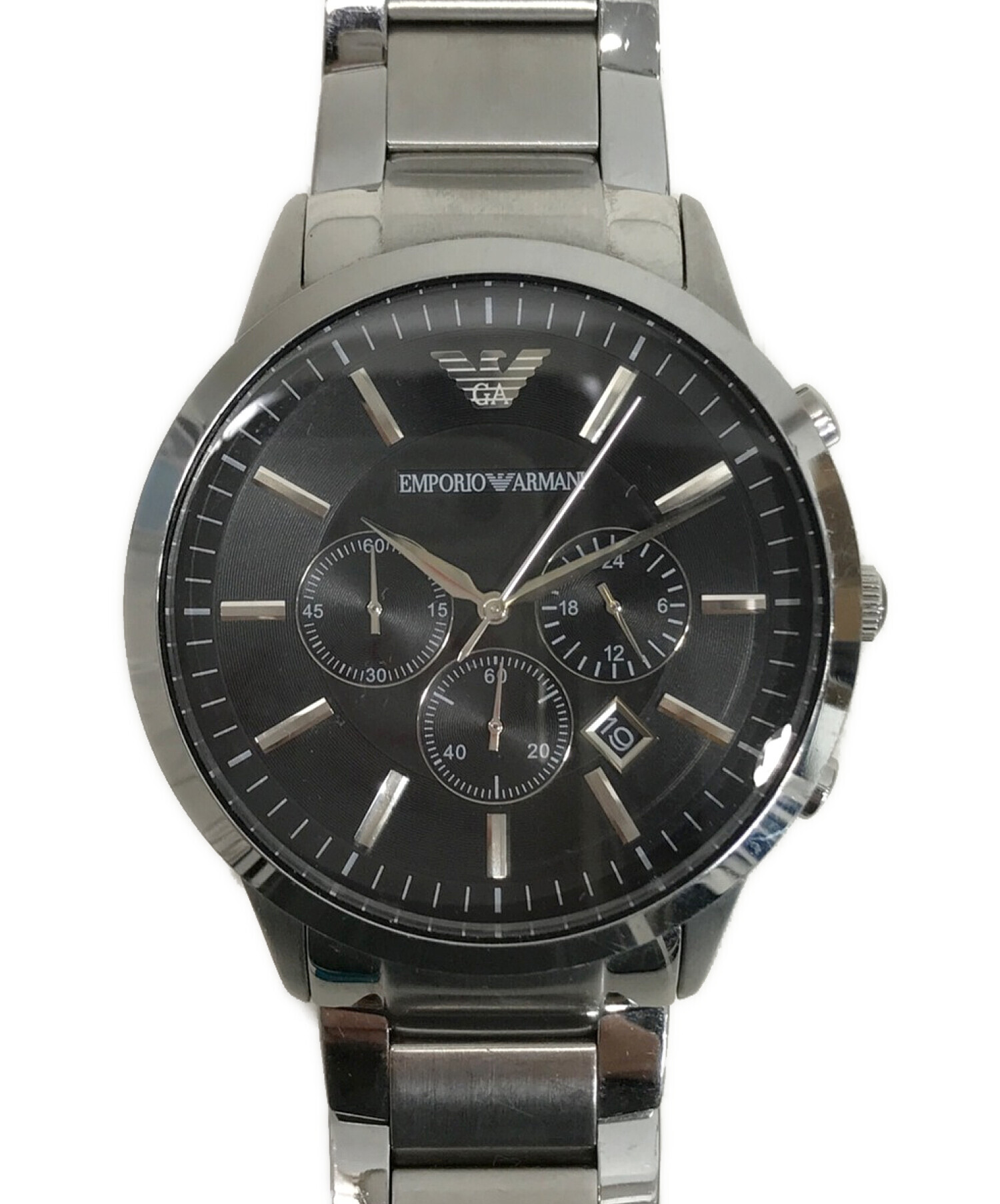 EMPORIO ARMANI (エンポリオアルマーニ) 腕時計 ブラック