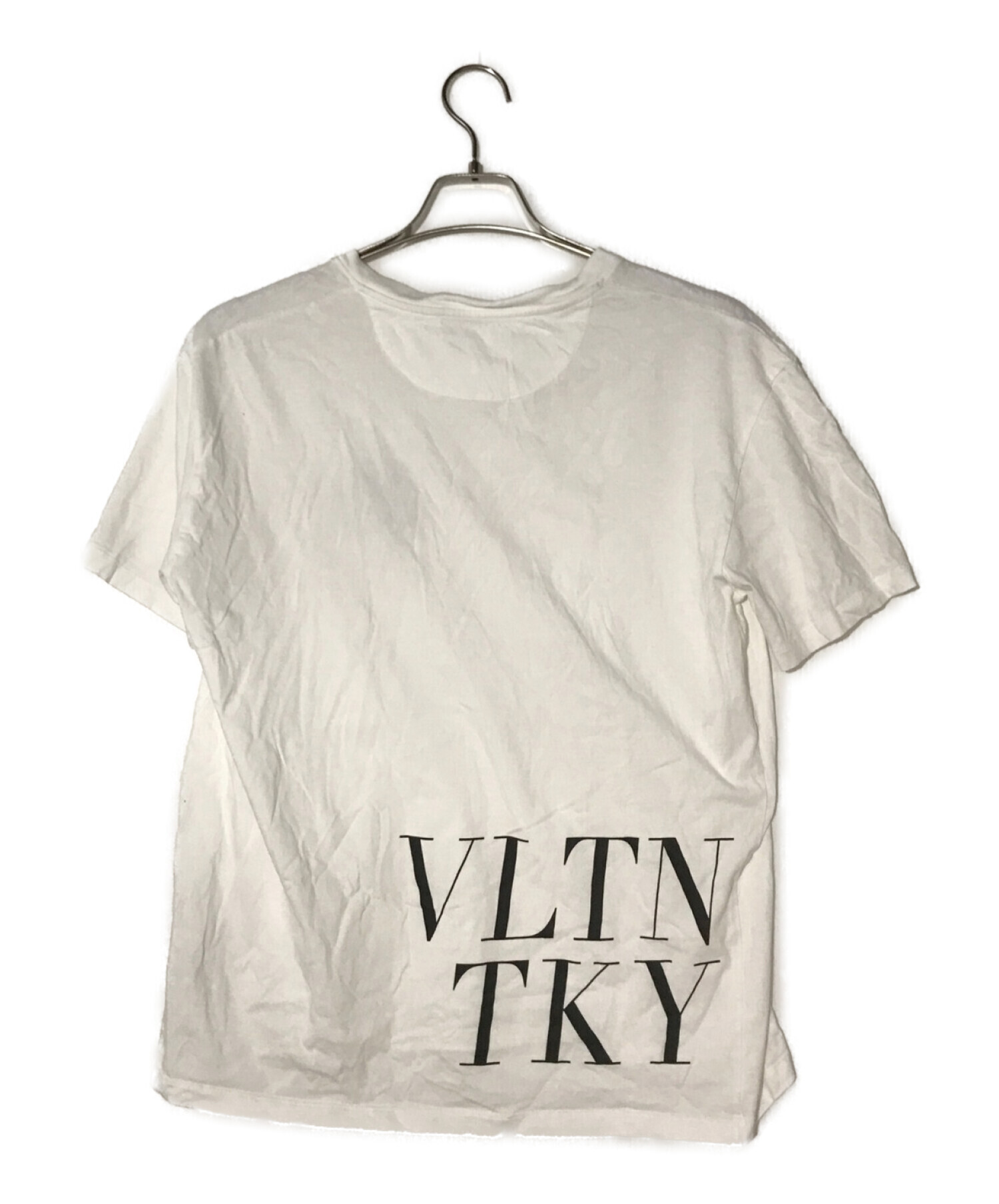 VALENTINO (ヴァレンティノ) プリントTシャツ ホワイト サイズ:L