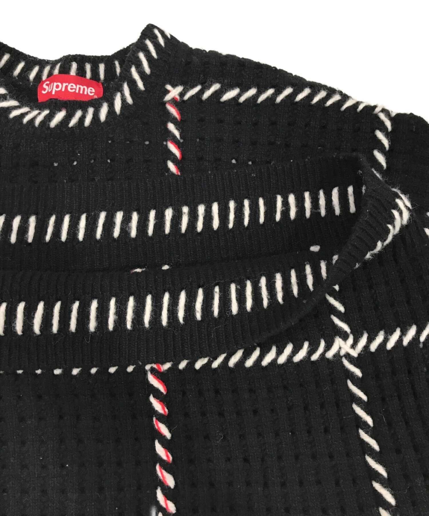 中古・古着通販】Supreme (シュプリーム) Quilt Stitch Sweater