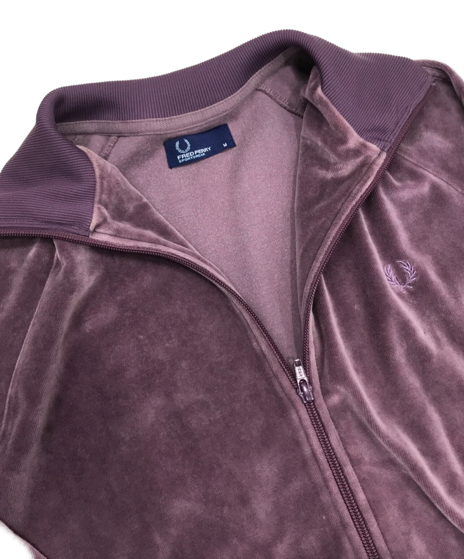 公式の fred トラックジャケット 紫 パープル perry ジャージ