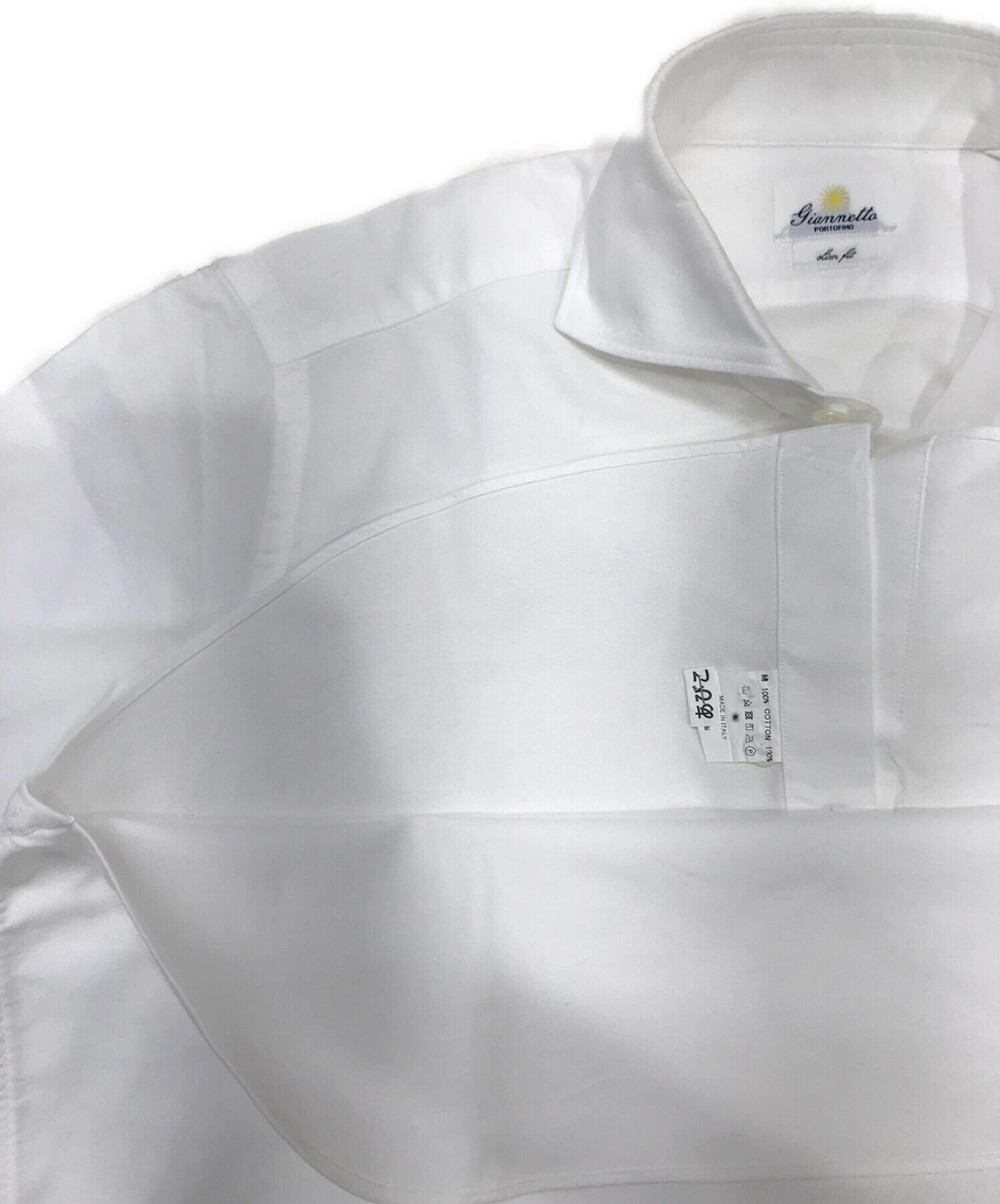 giannetto (ジャンネット) ドレスシャツ ホワイト サイズ:40