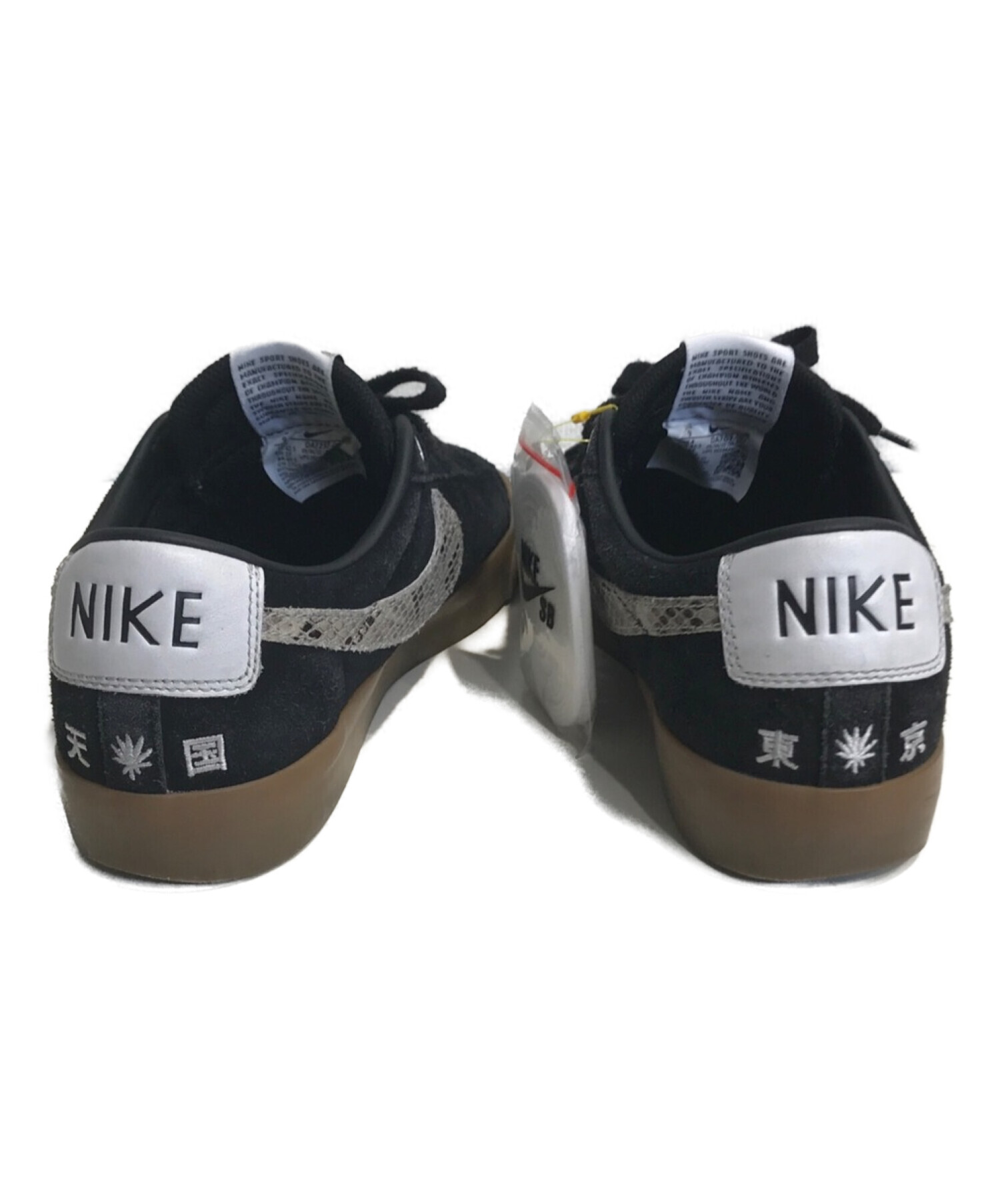 NIKE (ナイキ) WACKO MARIA (ワコマリア) SB ZOOM BLAZER LOW GT QS ブラック サイズ:27