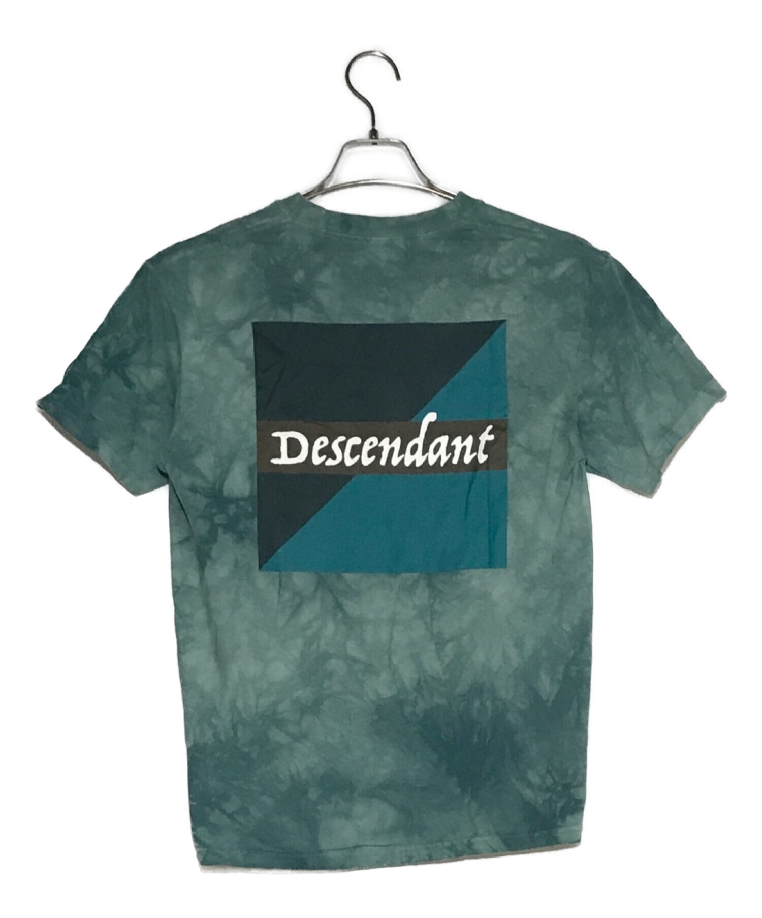 DESCENDANT (ディセンダント) プリントTシャツ スカイブルー サイズ:1