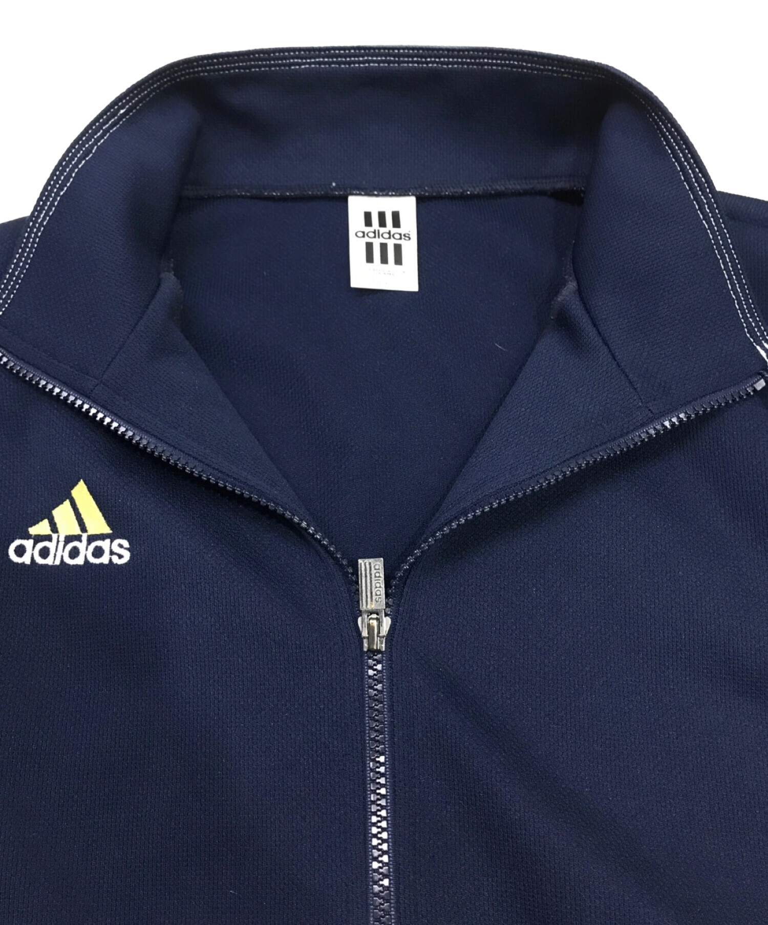 adidas (アディダス) デサント期トラックジャケット ネイビー サイズ:98-6