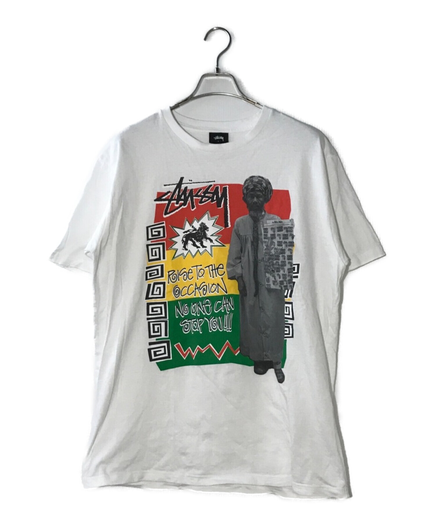 中古・古着通販】stussy (ステューシー) レゲエTシャツ ホワイト