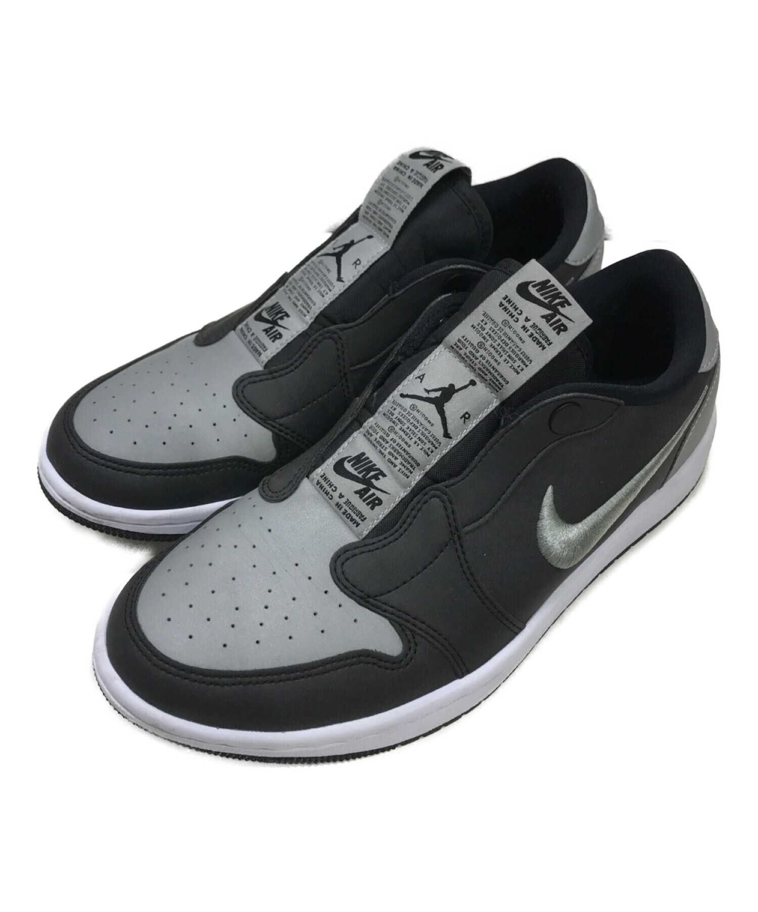 中古・古着通販】NIKE (ナイキ) AIR JORDAN I LOW SLIP ブラック