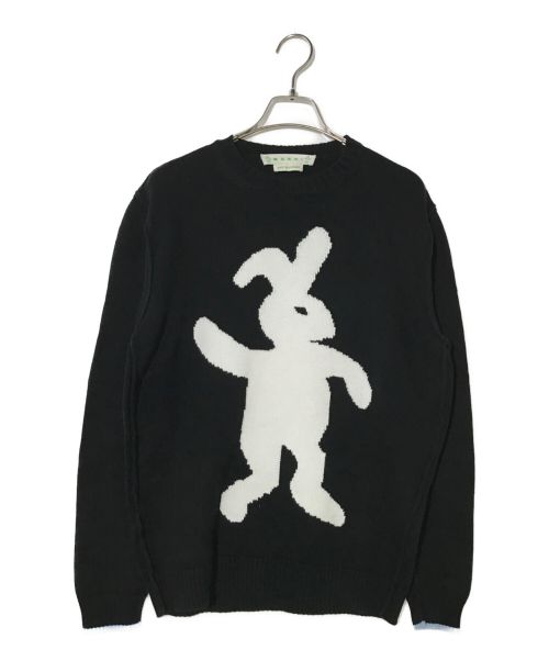 【中古・古着通販】MARNI (マルニ) ダンスバニーニット ブラック