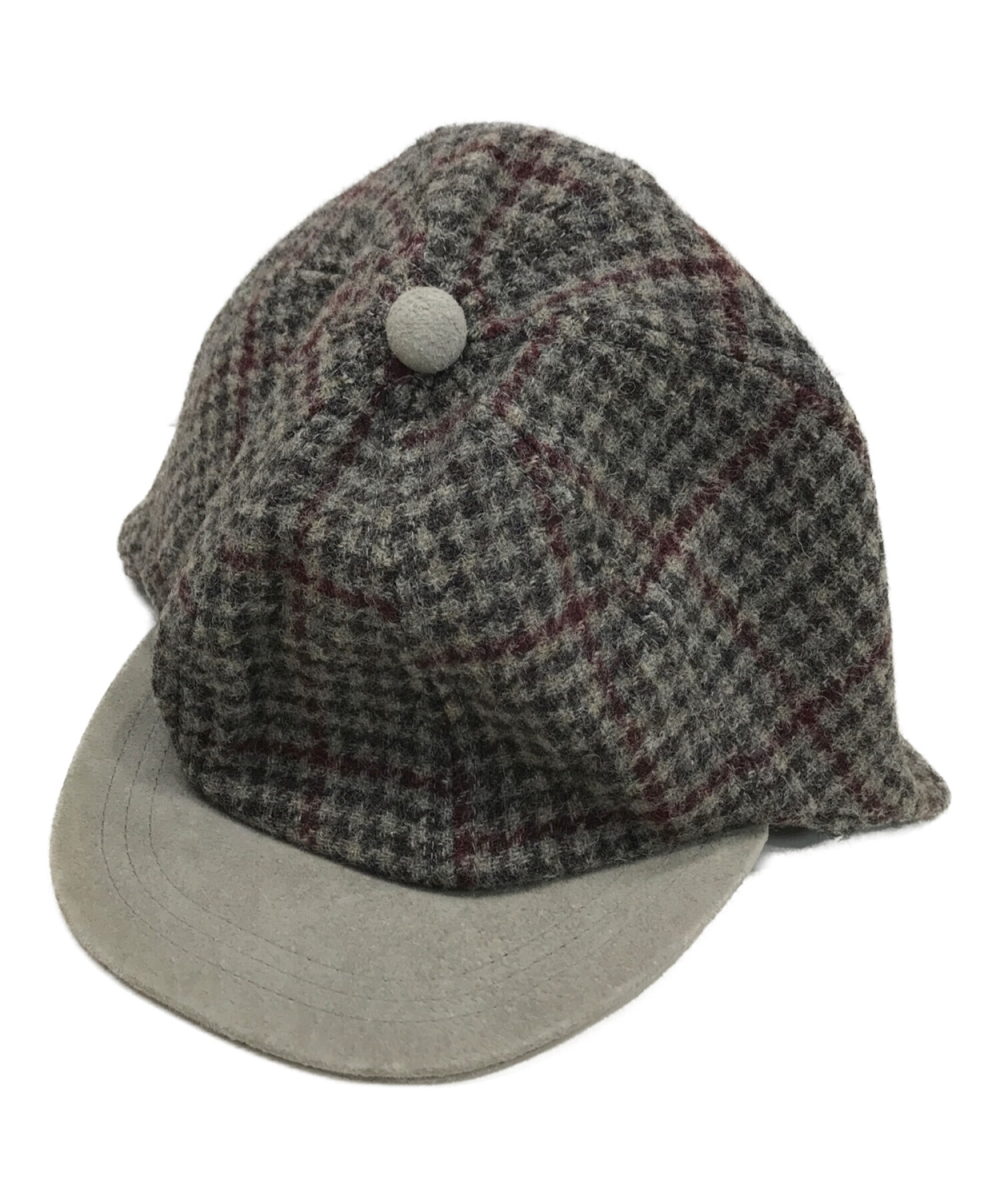 HENDER SCHEME (エンダースキーマ) Tweed ear cap グレー