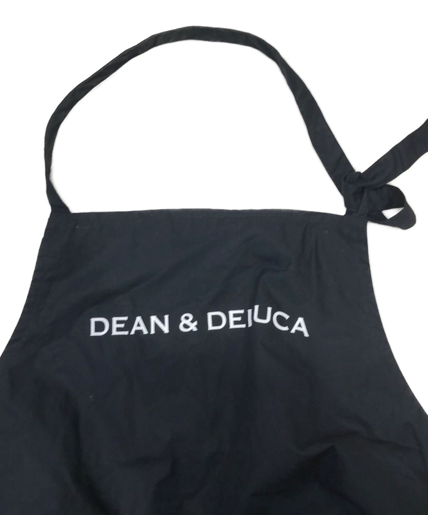 DEAN&DELUCA (ディーンアンドデルーカ) BEAMS (ビームス) ギャザーエプロンドレス ブラック サイズ:-