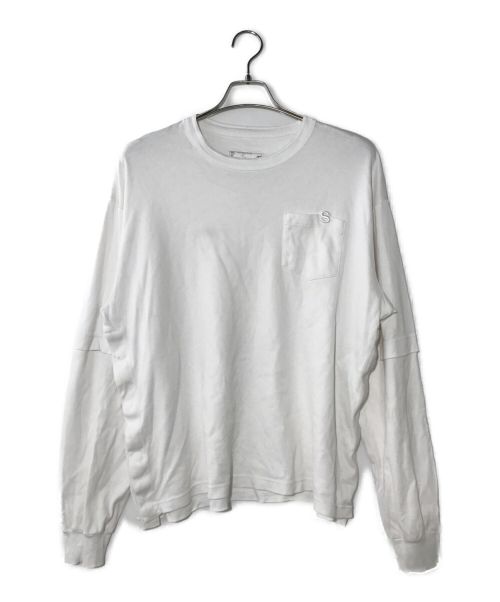 【中古・古着通販】sacai (サカイ) S Cotton Jersey L/S T-Shirt