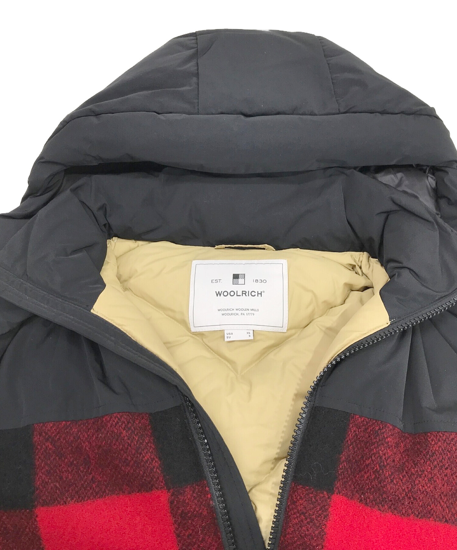 中古・古着通販】WOOLRICH (ウールリッチ) バッファローチェックダウン