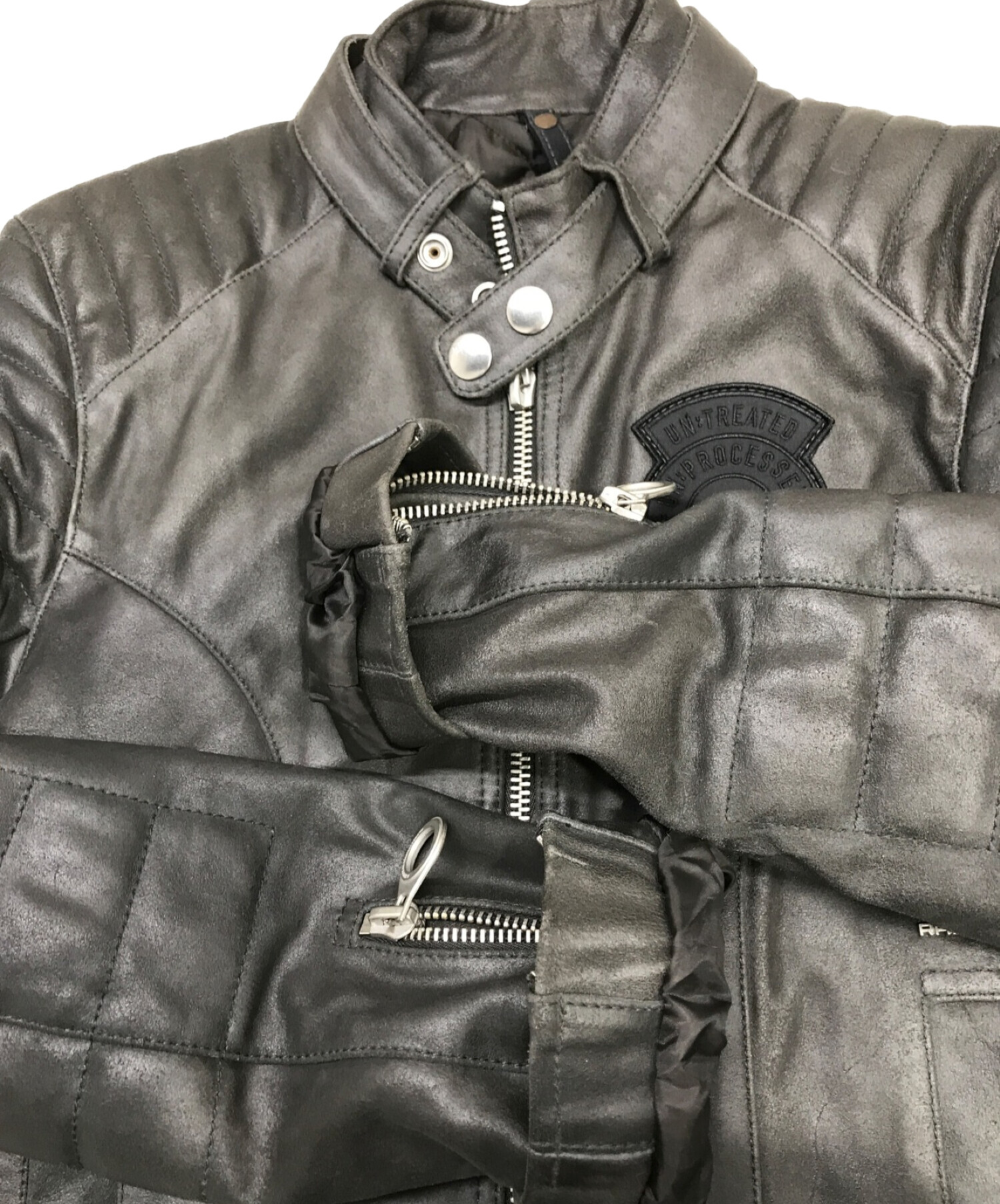 中古・古着通販】G-STAR RAW (ジースターロゥ) レザージャケット