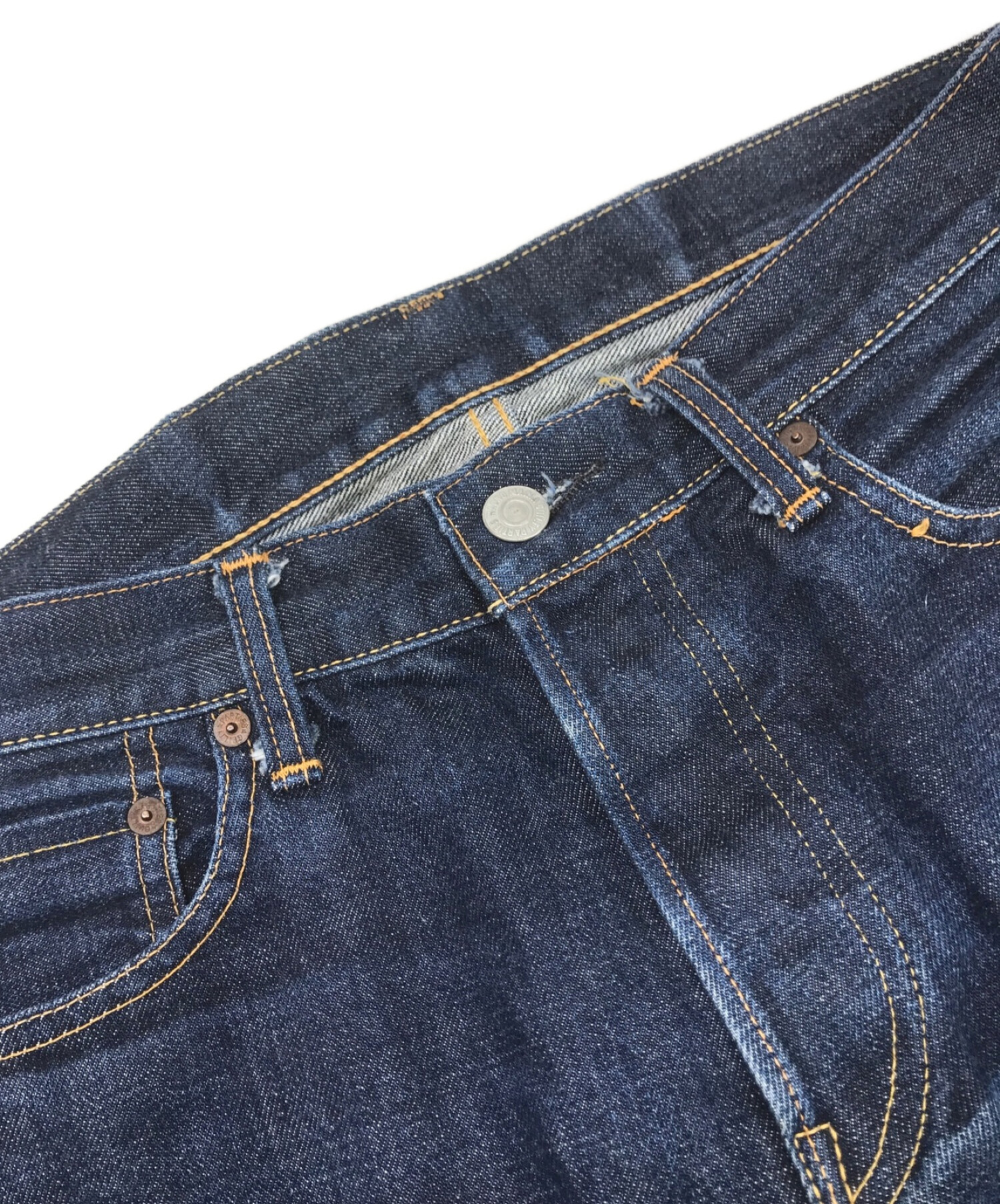 中古・古着通販】WACKO MARIA (ワコマリア) TIGHT FIT SELVEDGE JEANS ブルー サイズ:M｜ブランド・古着通販  トレファク公式【TREFAC FASHION】スマホサイト