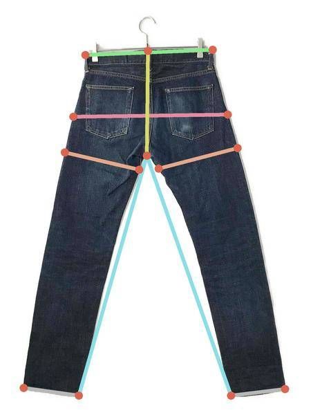 中古・古着通販】WACKO MARIA (ワコマリア) TIGHT FIT SELVEDGE JEANS ブルー サイズ:M｜ブランド・古着通販  トレファク公式【TREFAC FASHION】スマホサイト