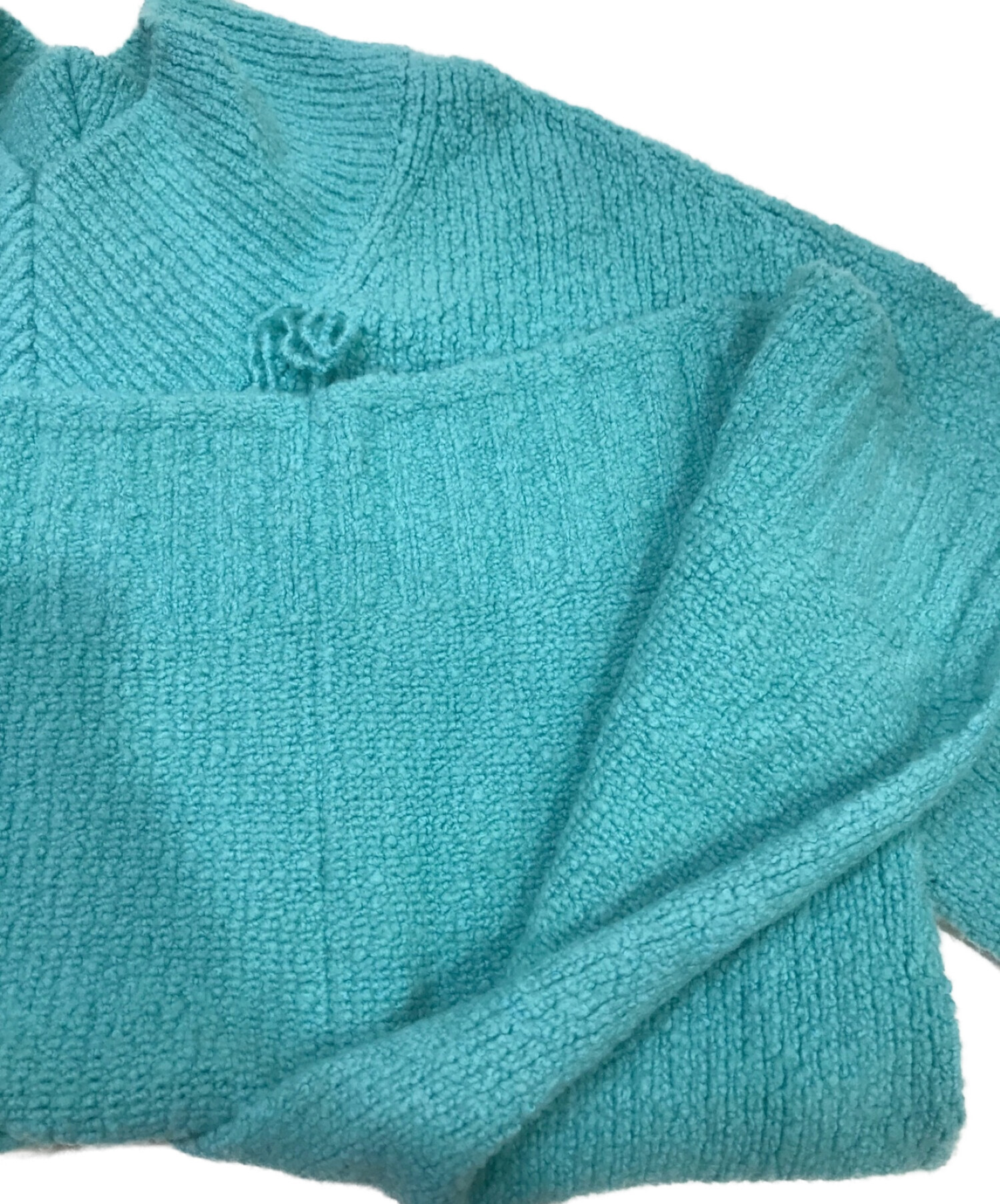 中古・古着通販】IRENE (アイレネ) Whole Garment Knit Tops スカイ