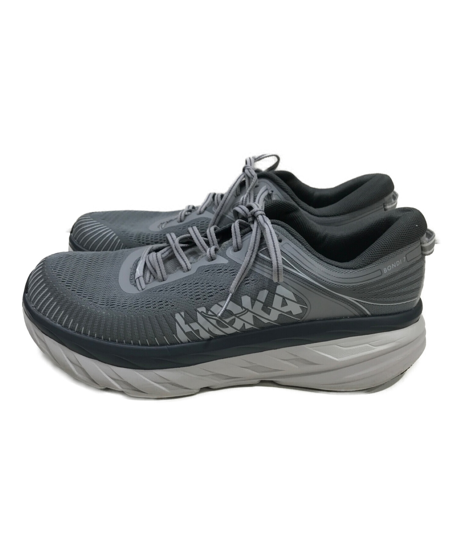 HOKA ONEONE 28cm グレー ボンダイ7 BONDI7 - その他