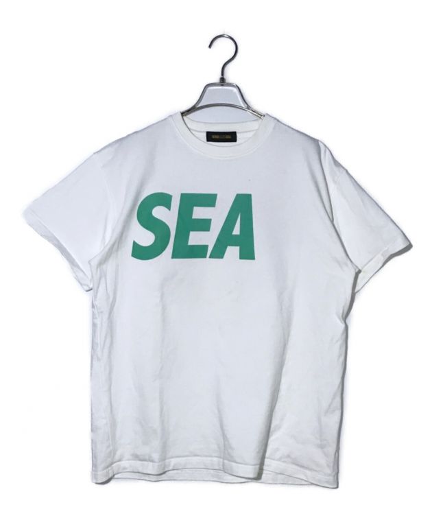 中古・古着通販】WIND AND SEA (ウィンダンシー) ロゴプリントTシャツ ホワイト サイズ:M｜ブランド・古着通販  トレファク公式【TREFAC FASHION】スマホサイト