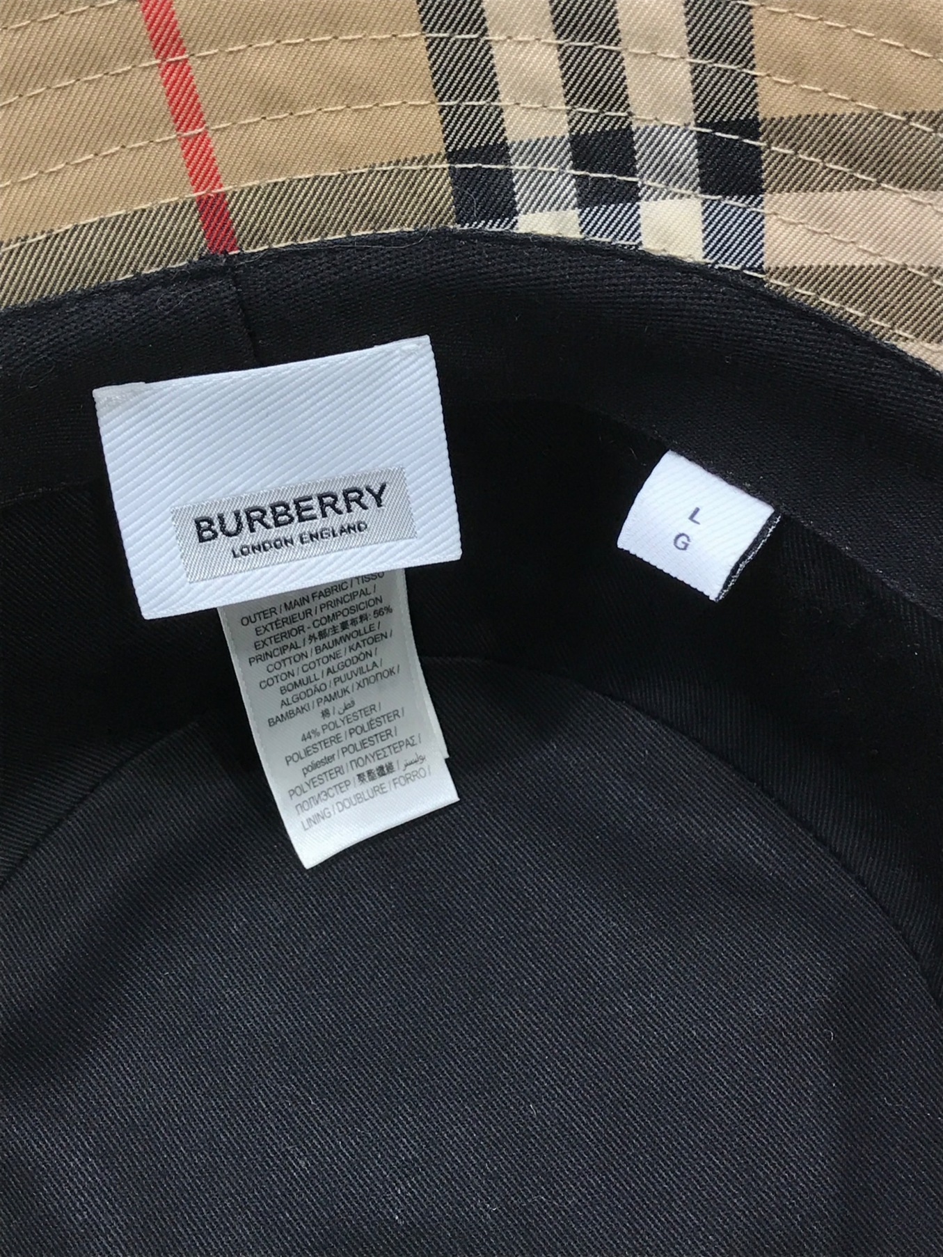 中古・古着通販】BURBERRY (バーバリー) ノヴァチェックバケットハット