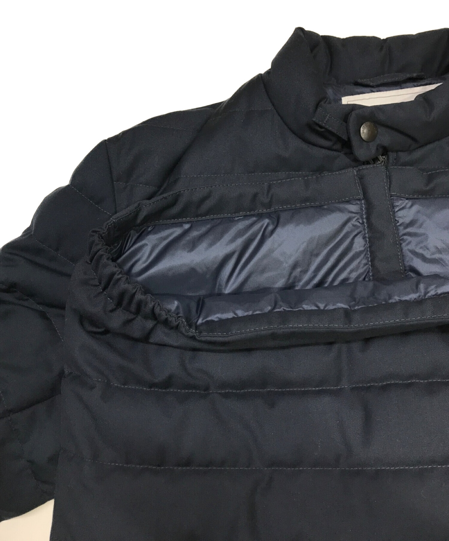 中古・古着通販】WOOLRICH (ウールリッチ) ダウンジャケット ネイビー