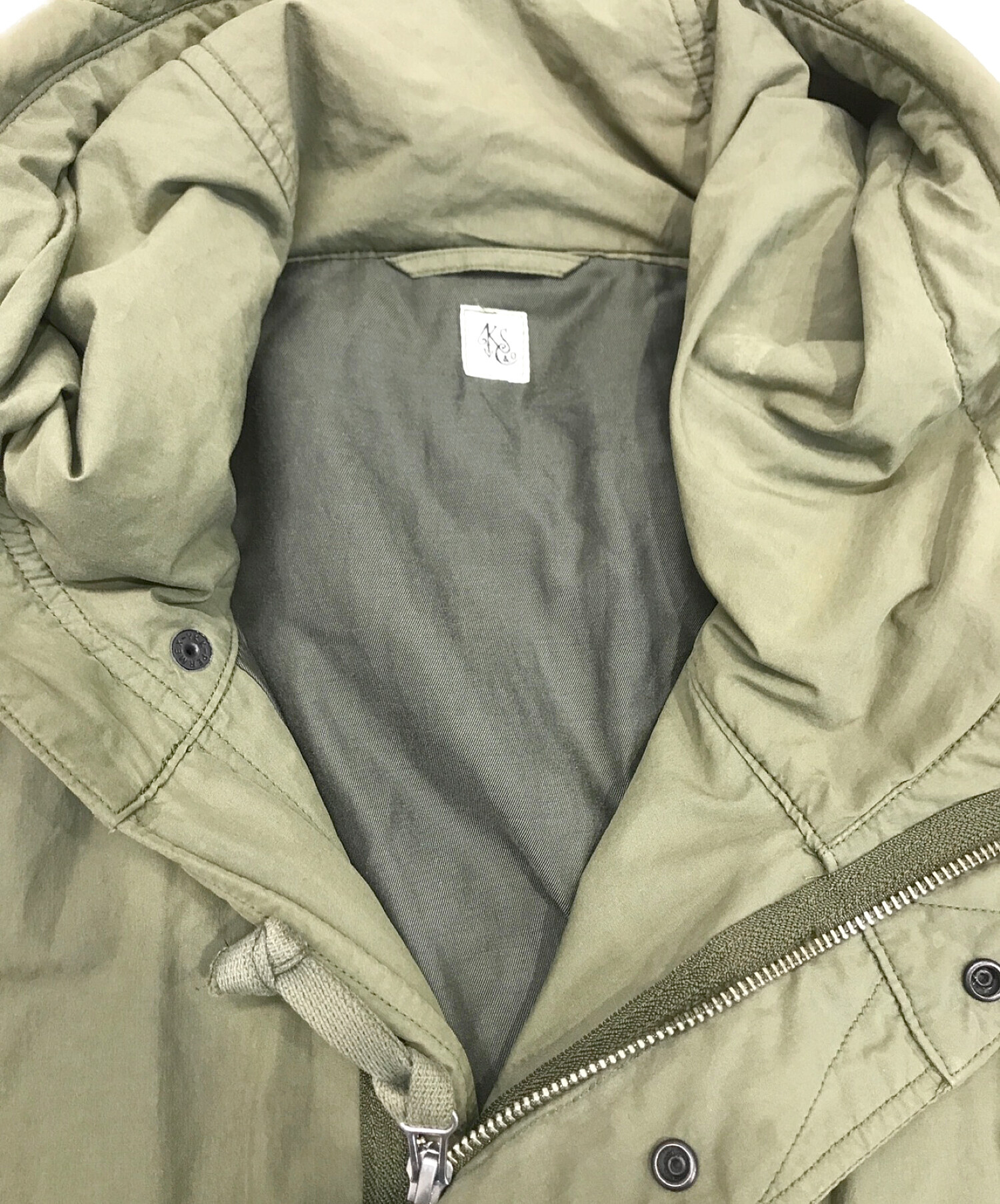 中古・古着通販】KAPTAIN SUNSHINE (キャプテンサンシャイン) Padding 48 Field Parka グリーン  サイズ:40｜ブランド・古着通販 トレファク公式【TREFAC FASHION】スマホサイト