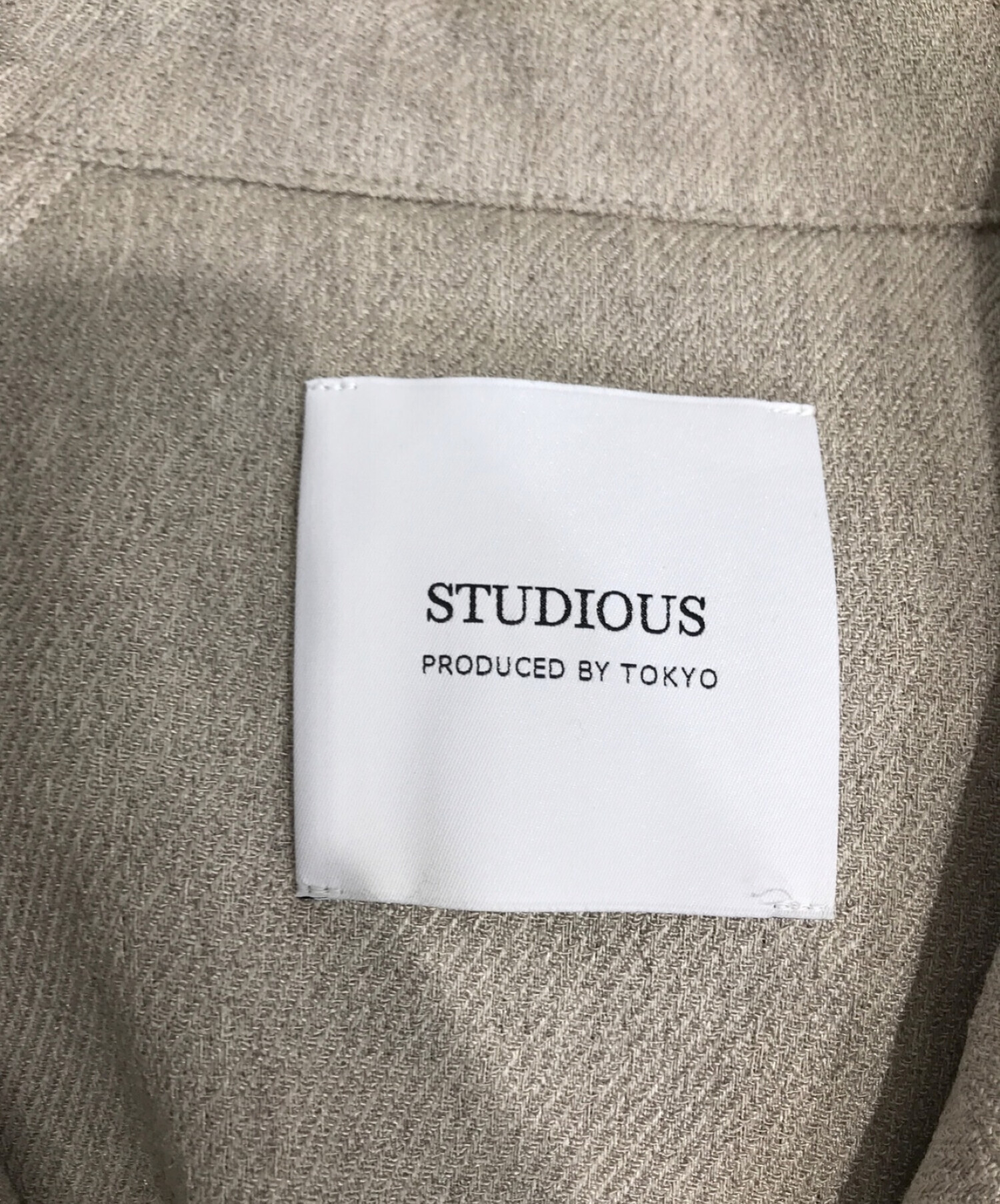 中古・古着通販】STUDIOUS (ステュディオス) トレンチコート ブラウン サイズ:2｜ブランド・古着通販 トレファク公式【TREFAC  FASHION】スマホサイト