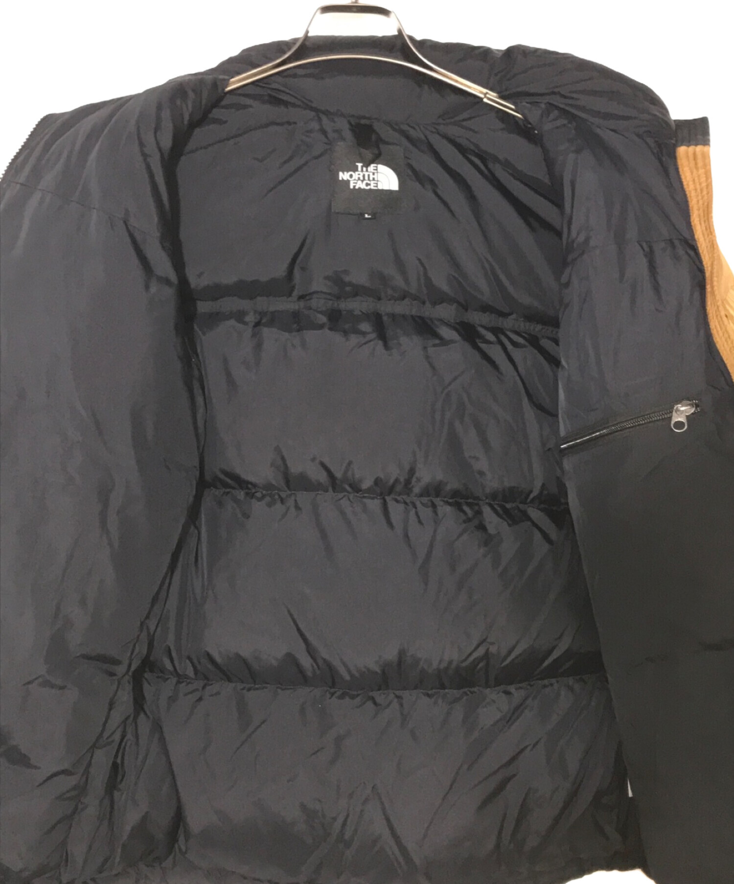 中古・古着通販】THE NORTH FACE (ザ ノース フェイス) ヌプシジャケット ベージュ サイズ:L｜ブランド・古着通販  トレファク公式【TREFAC FASHION】スマホサイト