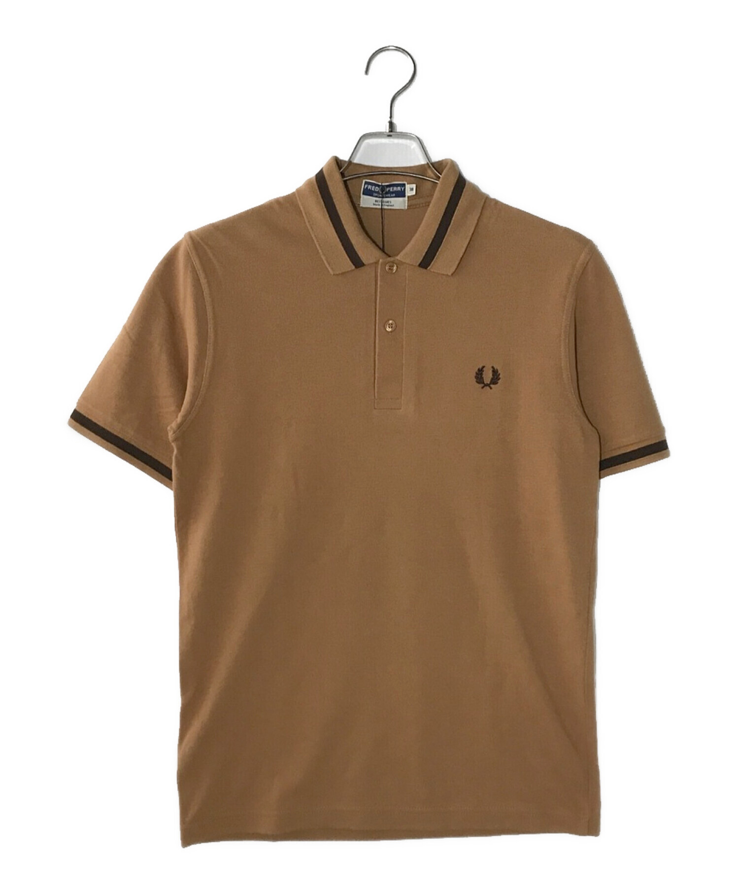 FRED PERRY (フレッドペリー) ポロシャツ ベージュ サイズ:38 未使用品