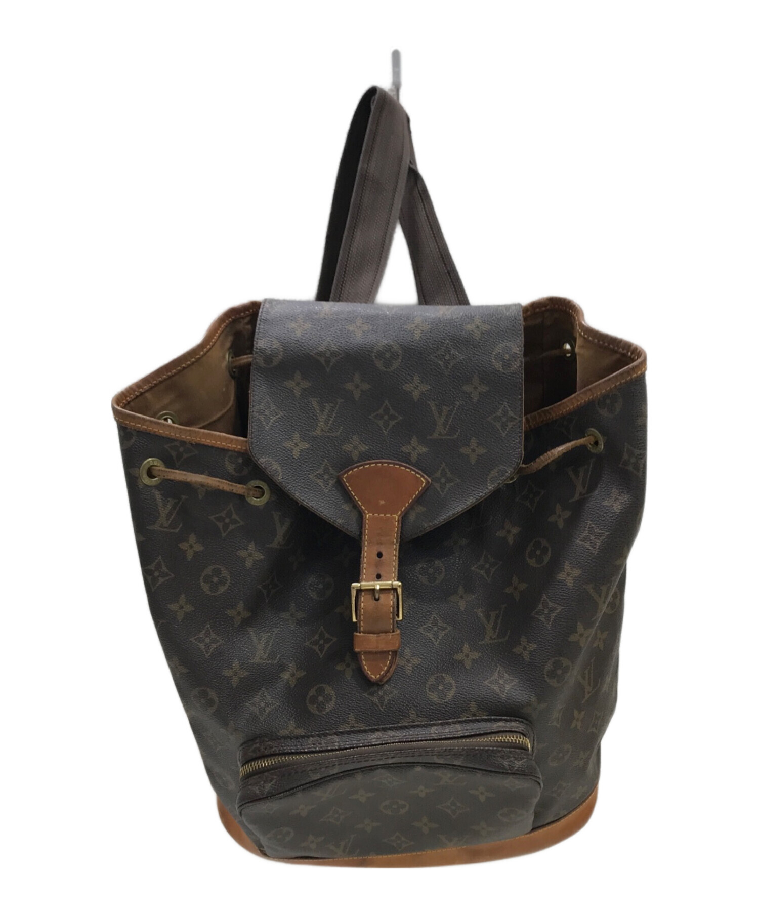 中古・古着通販】LOUIS VUITTON (ルイ ヴィトン) モノグラム モンスリGM ブラウン｜ブランド・古着通販 トレファク公式【TREFAC  FASHION】スマホサイト