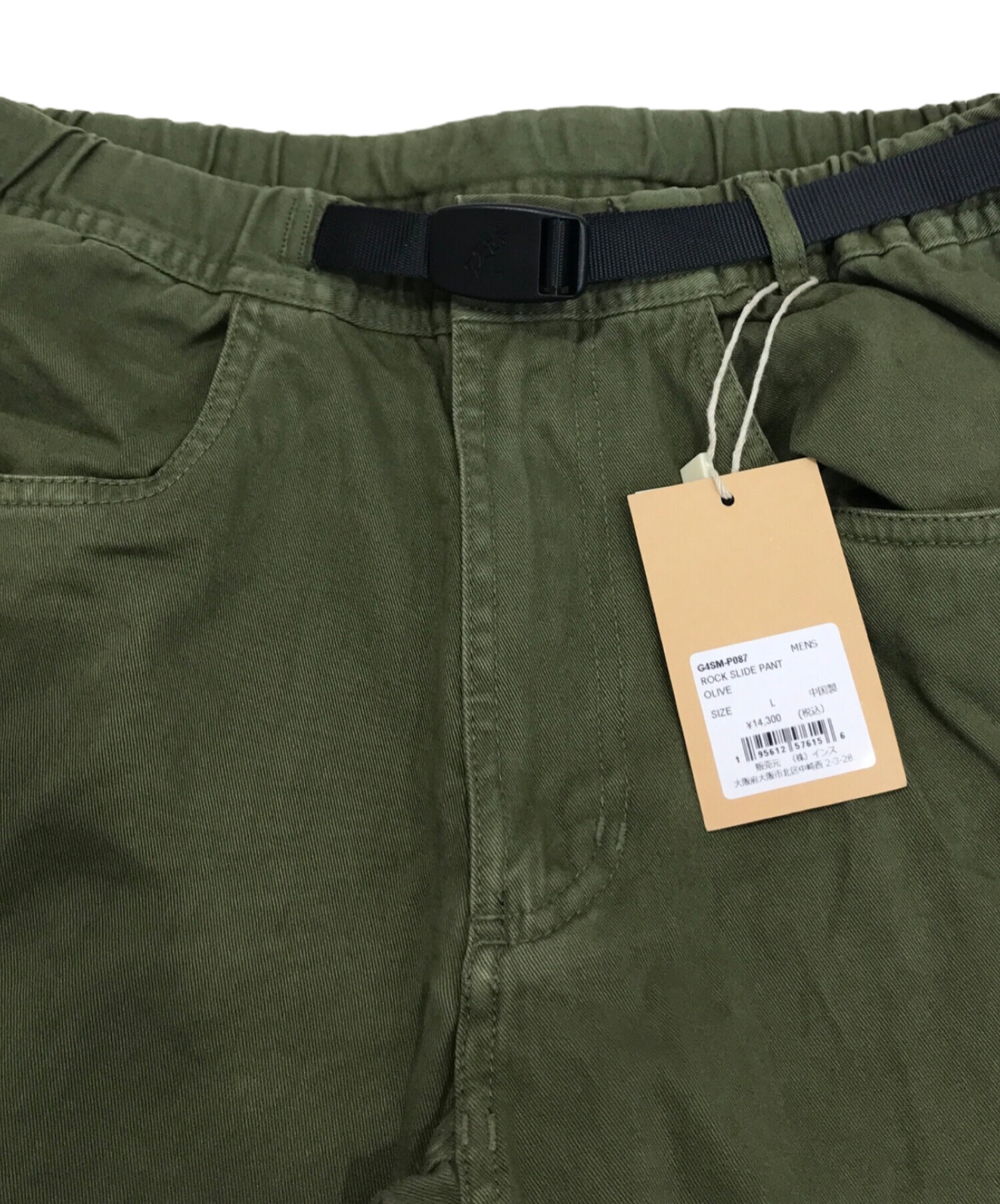 GRAMICCI (グラミチ) ROCK SLIDE PANT カーキ サイズ:Ｌ