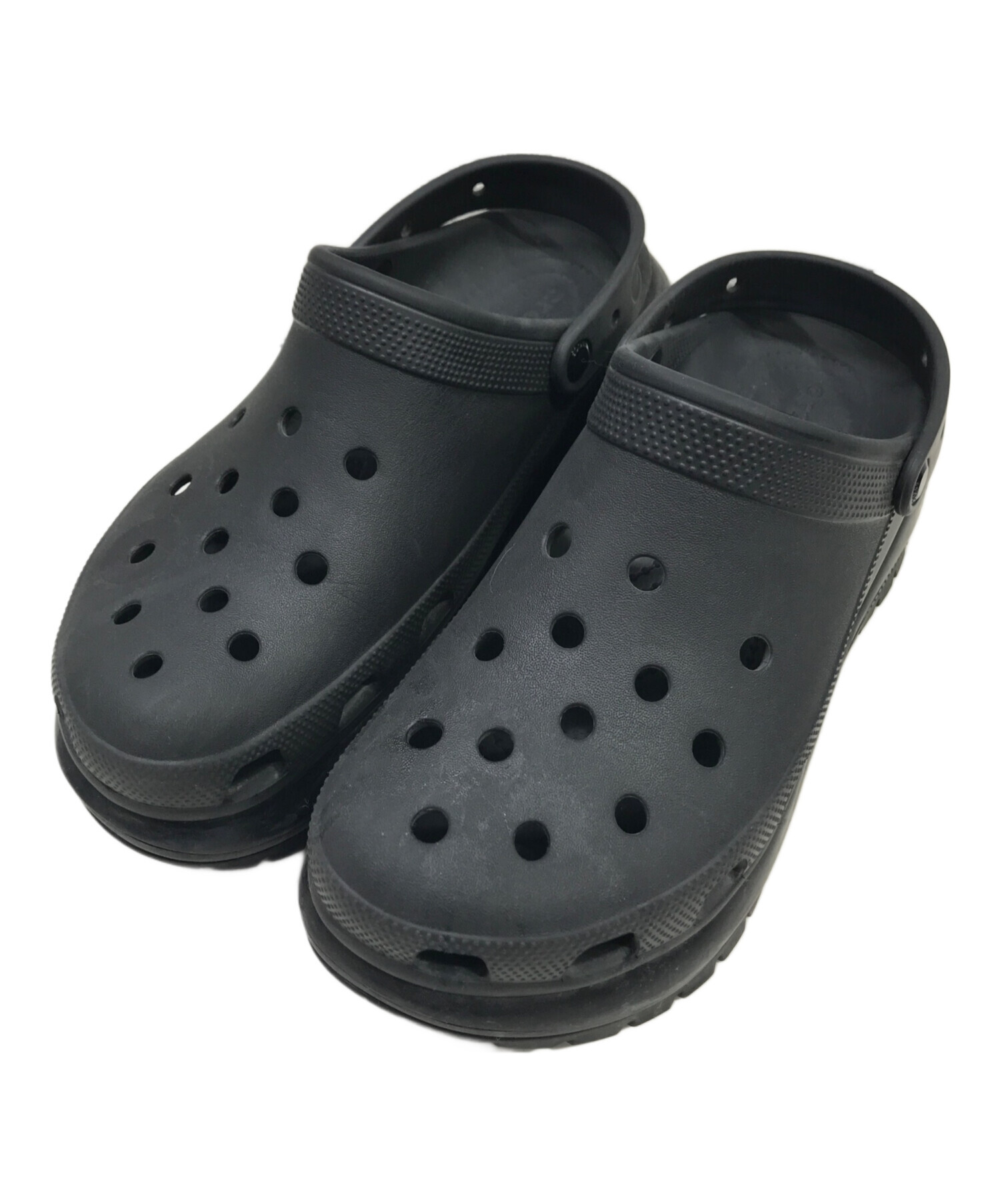 中古・古着通販】crocs (クロックス) 厚底サンダル ブラック サイズ:M11｜ブランド・古着通販 トレファク公式【TREFAC  FASHION】スマホサイト