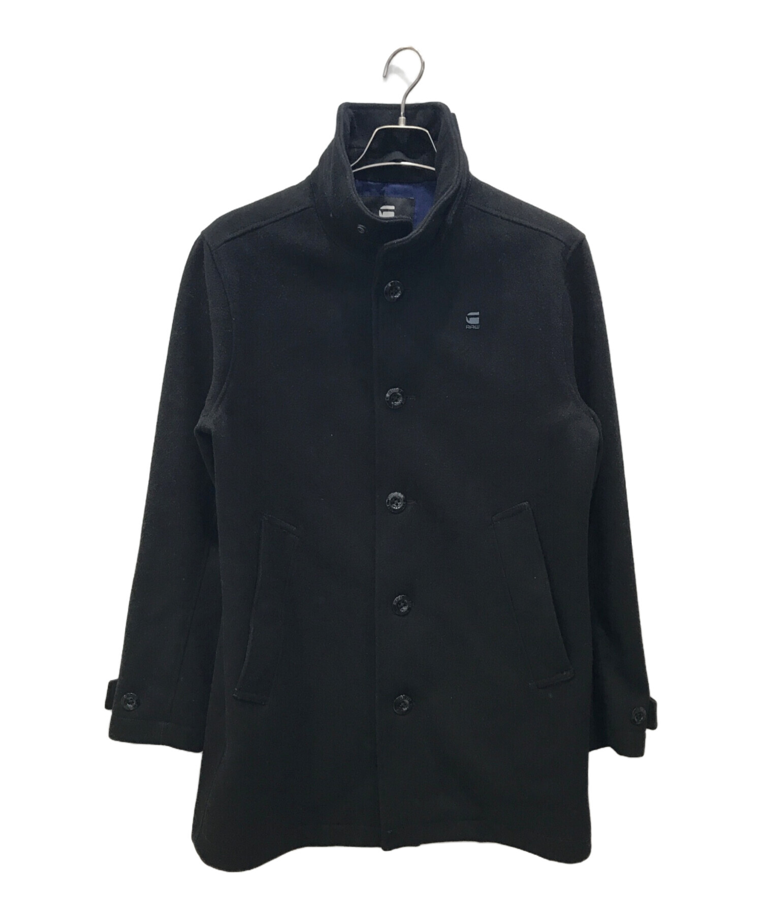 中古・古着通販】G-STAR RAW (ジースターロゥ) ウールコート ブラック サイズ:S｜ブランド・古着通販 トレファク公式【TREFAC  FASHION】スマホサイト