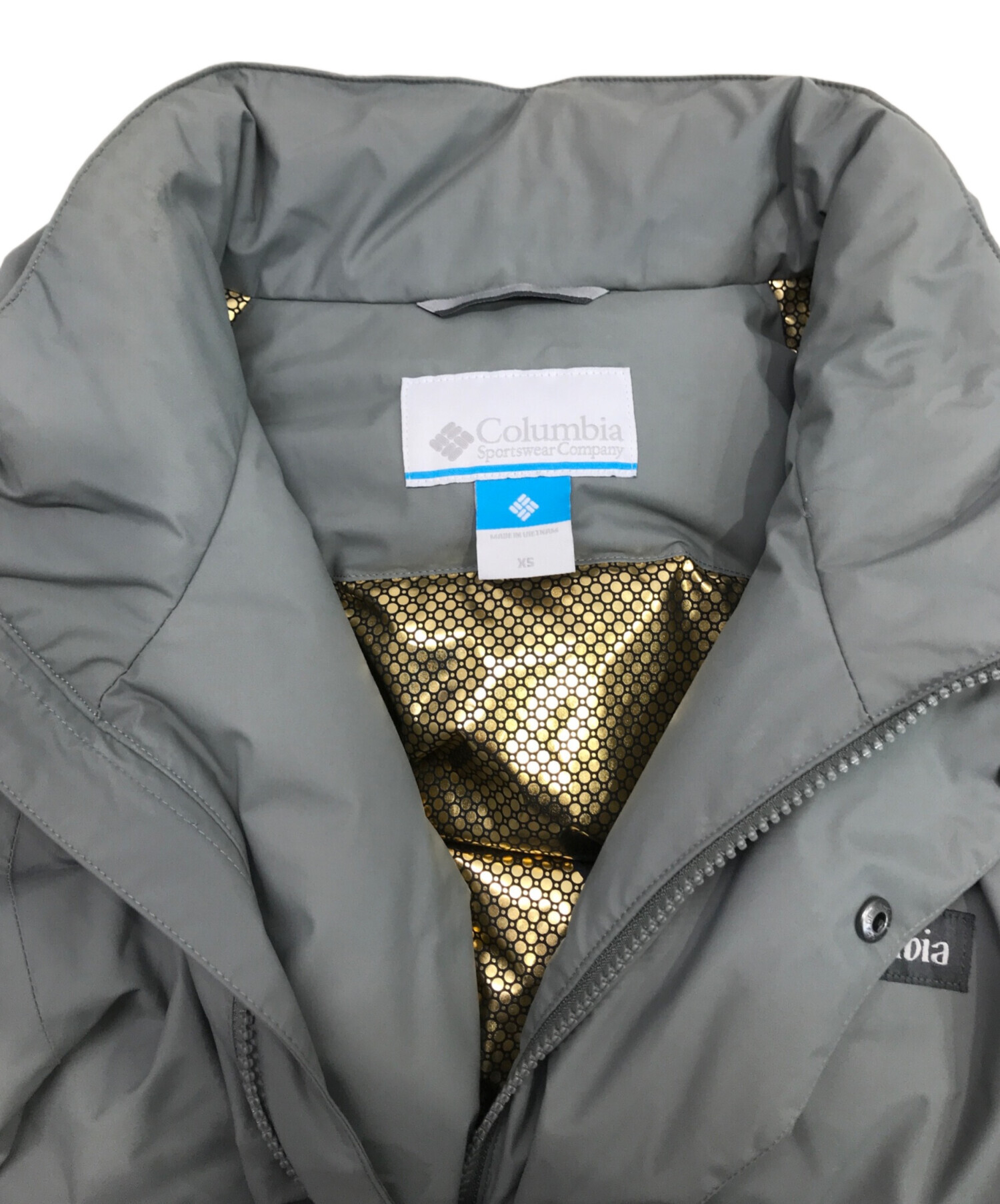 中古・古着通販】Columbia (コロンビア) Cove to Stream Down Jacket/コーブトゥーストリームダウンジャケット グレー  サイズ:XS｜ブランド・古着通販 トレファク公式【TREFAC FASHION】スマホサイト