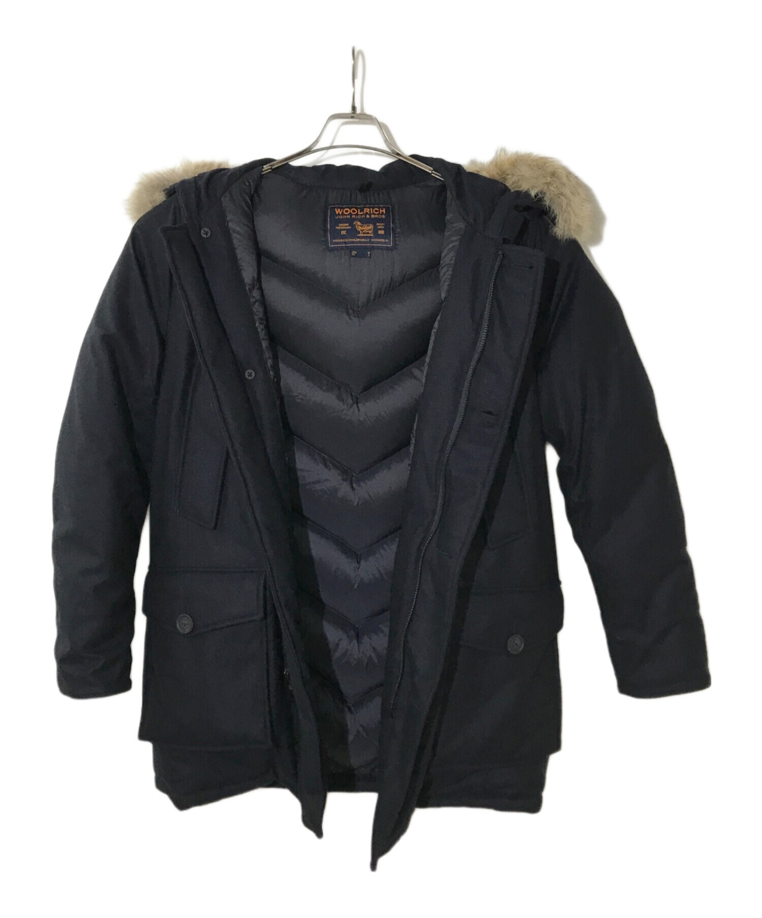 中古・古着通販】WOOLRICH (ウールリッチ) ダウンジャケット ネイビー サイズ:USA:M/EU:L｜ブランド・古着通販  トレファク公式【TREFAC FASHION】スマホサイト