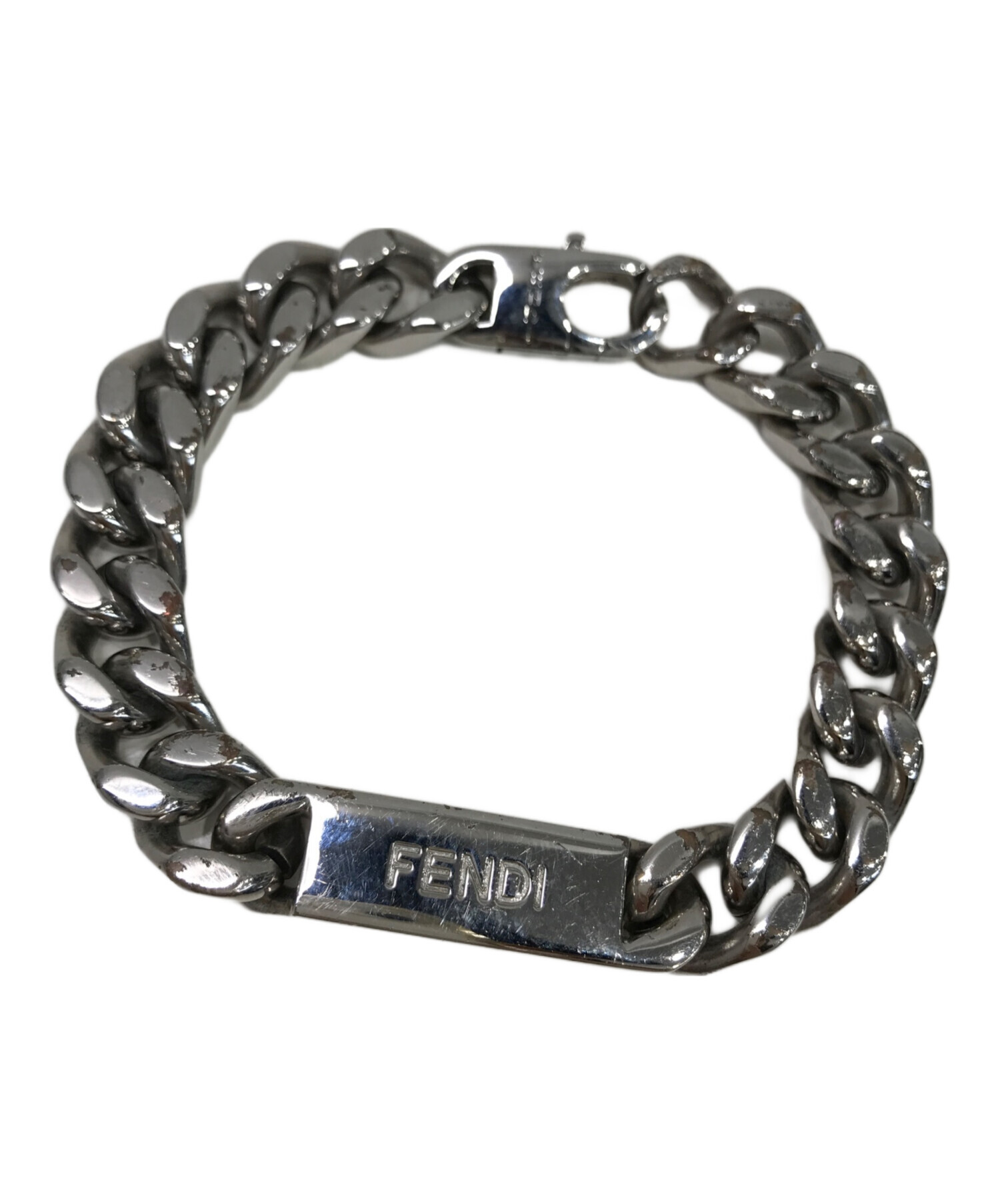 中古・古着通販】FENDI (フェンディ) ブレスレット シルバー｜ブランド・古着通販 トレファク公式【TREFAC FASHION】スマホサイト