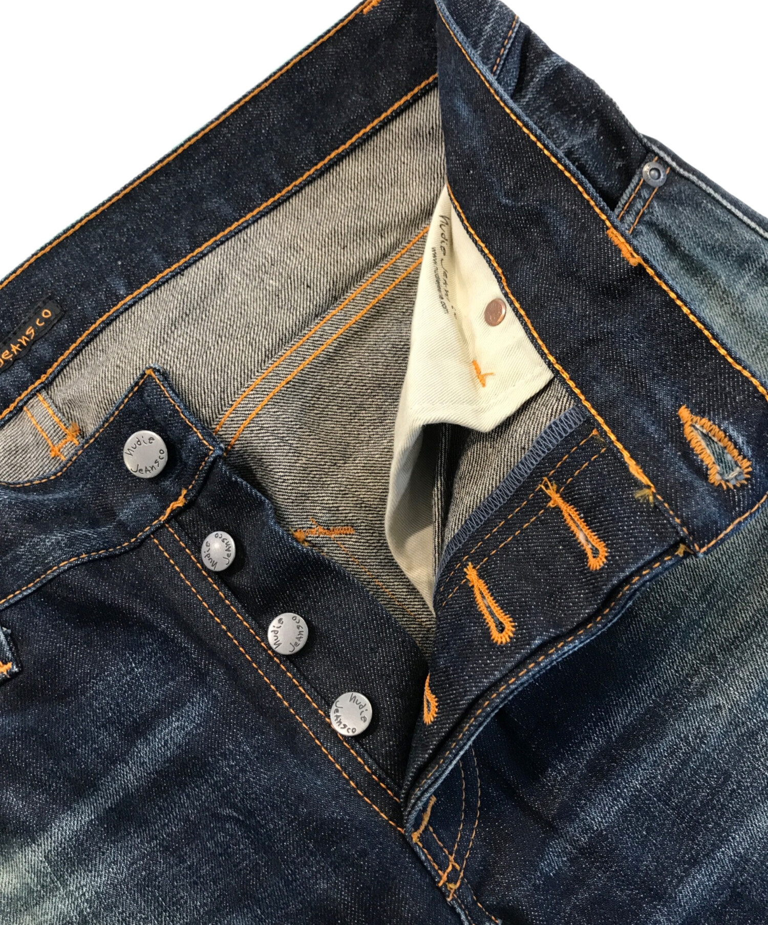 中古・古着通販】NUDIE JEANS (ヌーディー・ジーンズ) デニムパンツ インディゴ サイズ:W34 未使用品｜ブランド・古着通販  トレファク公式【TREFAC FASHION】スマホサイト