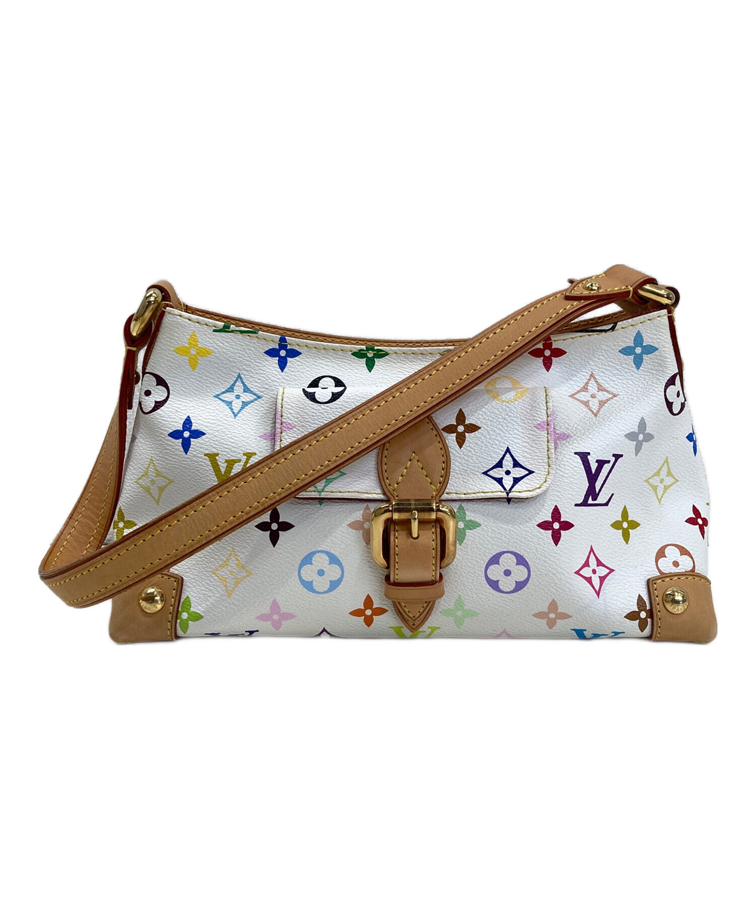 中古・古着通販】LOUIS VUITTON (ルイ ヴィトン) モノグラム・マルチカラー エライザ ホワイト｜ブランド・古着通販  トレファク公式【TREFAC FASHION】スマホサイト