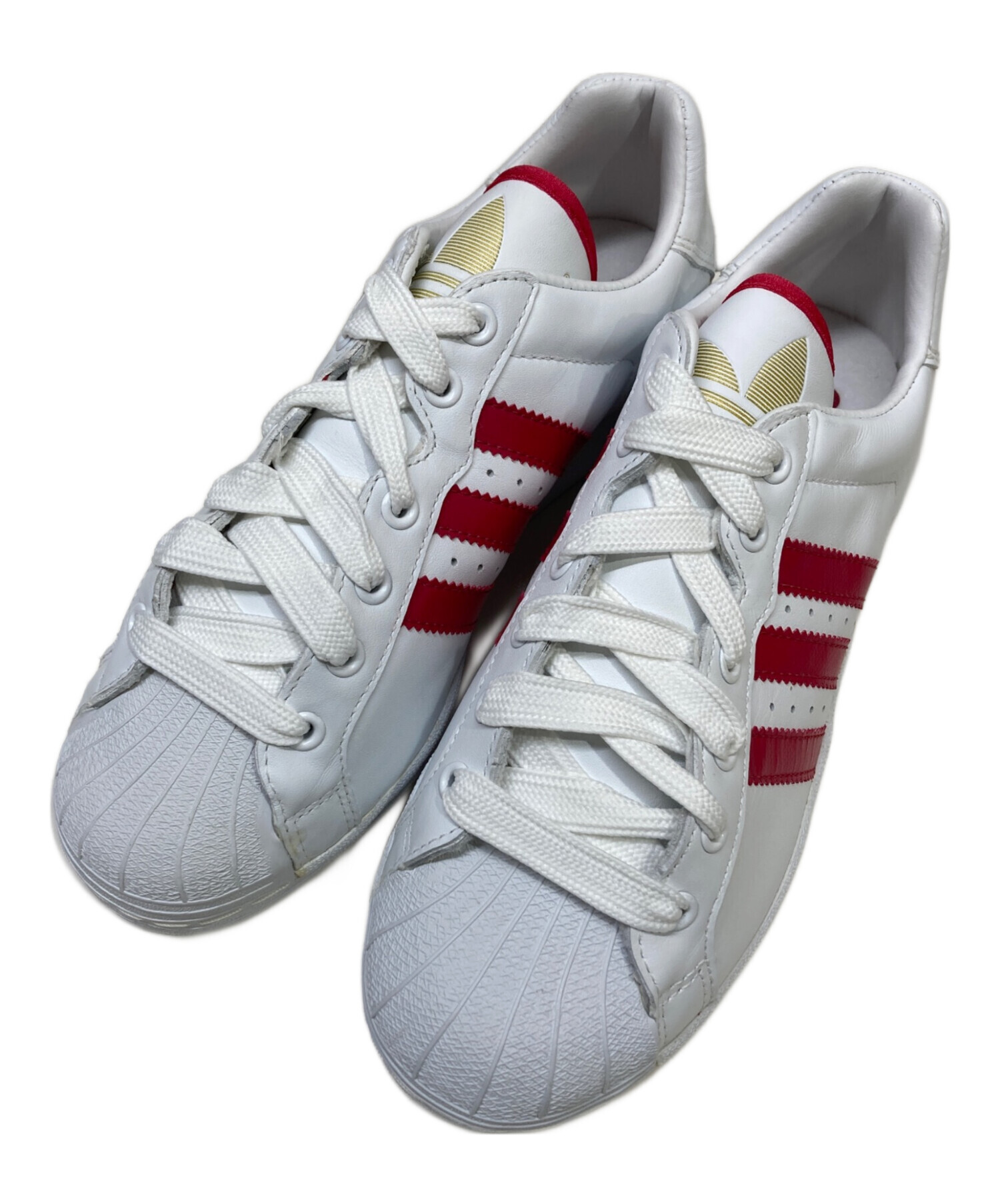 ◇ Θ adidas アディダス 心無 702001 スニーカー サイズ28 ホワイト メンズ E 【中古】