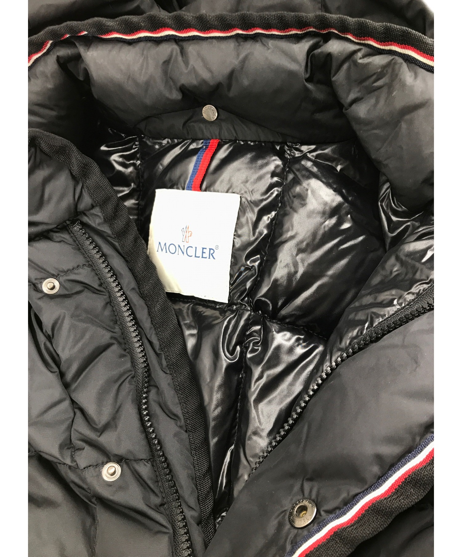 MONCLER (モンクレール) VERNET ダウンジャケット ブラック サイズ:1