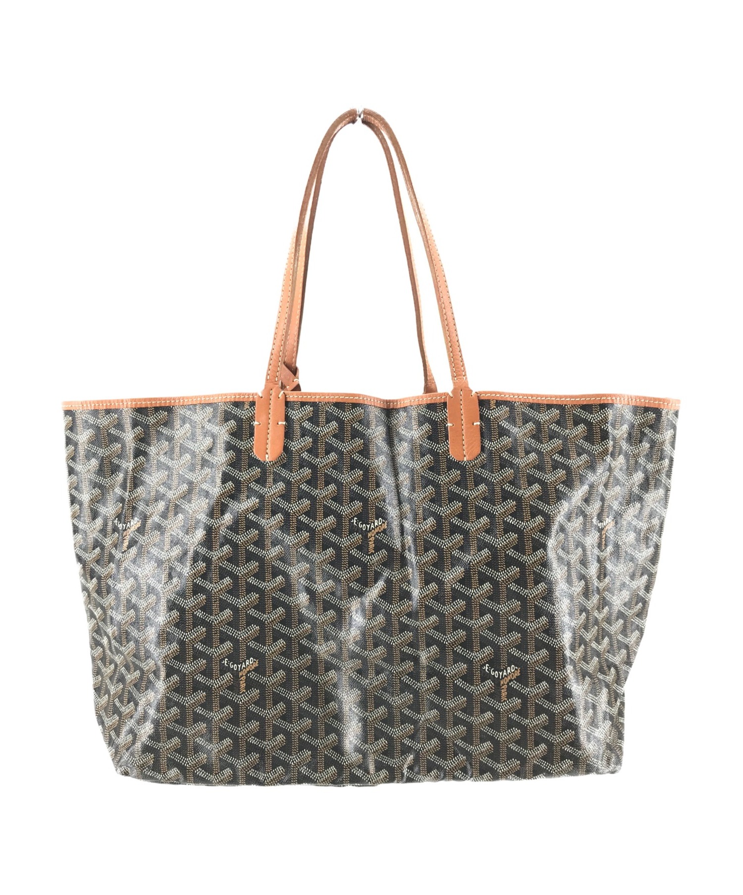 中古・古着通販】GOYARD (ゴヤール) サンルイPM トートバッグ ブラック×ブラウン｜ブランド・古着通販 トレファク公式【TREFAC  FASHION】スマホサイト