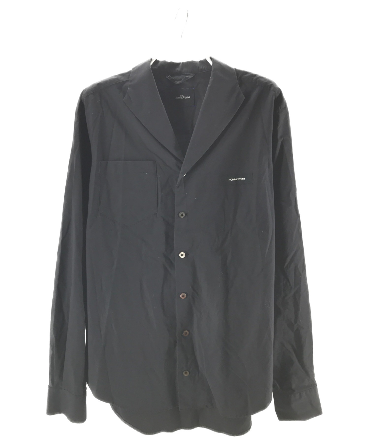 SYU. HOMME/FEMM(シュウオムフェム) ITALIAN COLLAR SHIRTS サイズ[JPN