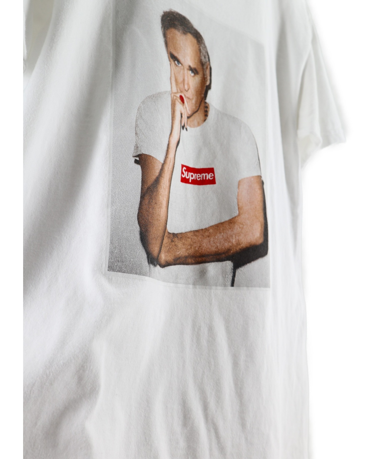 中古・古着通販】SUPREME (シュプリーム) Morrissey Tee ホワイト