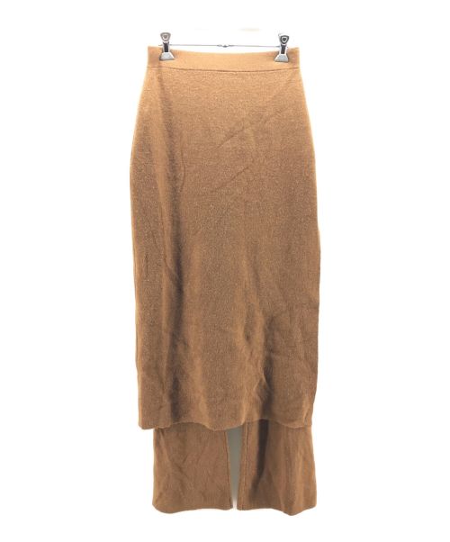 クラネ CLANE SKIRT LAYERED KNIT PANTS - speedlb.com