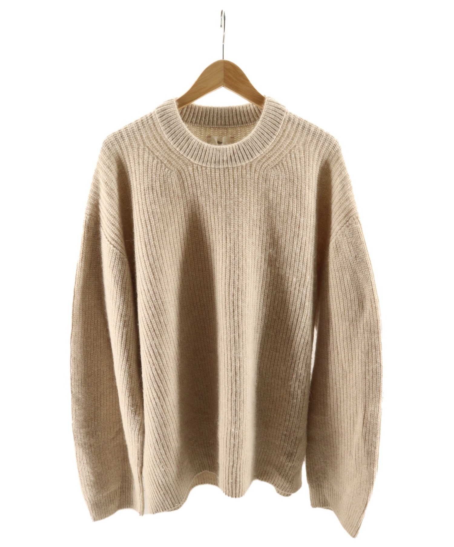 UNFIL (アンフィル) royal baby alpaca pullover swe アイボリー サイズ:５