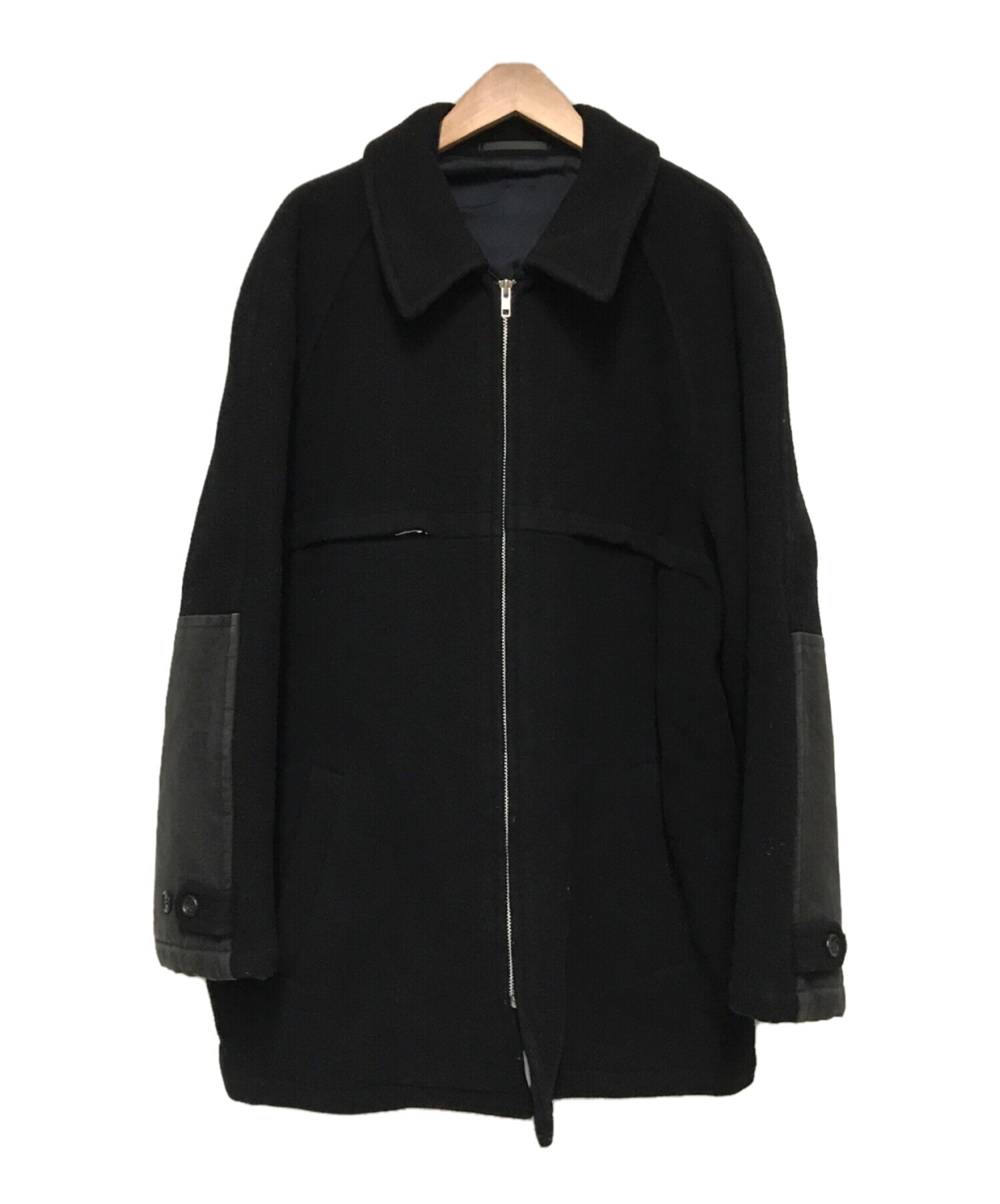 BLACK COMME des GARCONS 14AW 袖切り替えジャケット黒 - テーラード ...