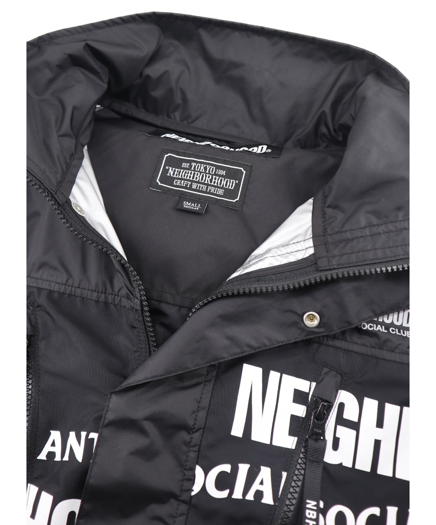 NEIGHBORHOOD×Anti Social Social Club (ネイバーフッド×アンチソーシャルクラブ) ASSC．ECWCS／N-JKT  ブラック サイズ:S 19AW