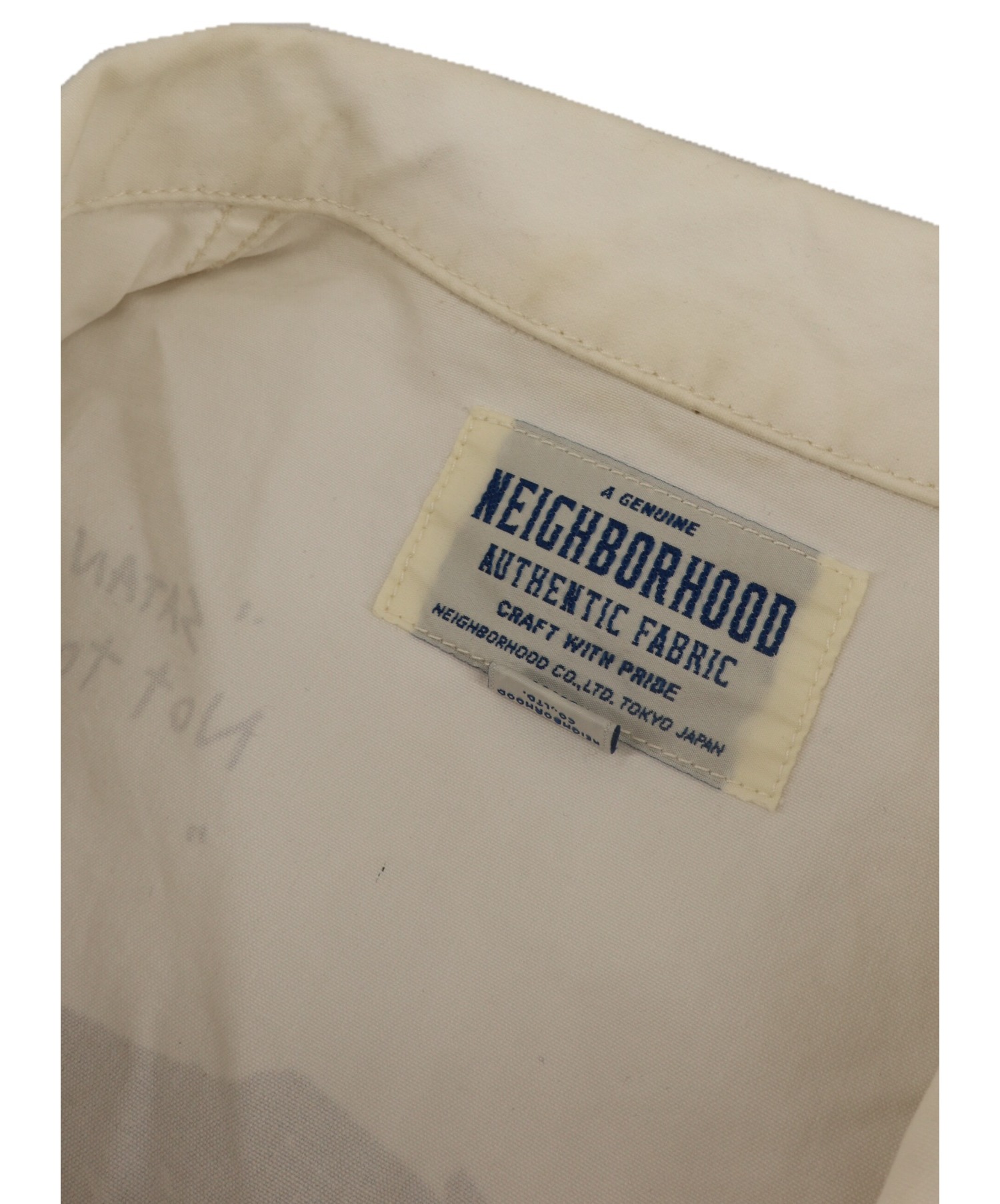 中古・古着通販】NEIGHBORHOOD (ネイバーフッド) MEMORIAL-CA/C-JKT ホワイト サイズ:M｜ブランド・古着通販  トレファク公式【TREFAC FASHION】スマホサイト