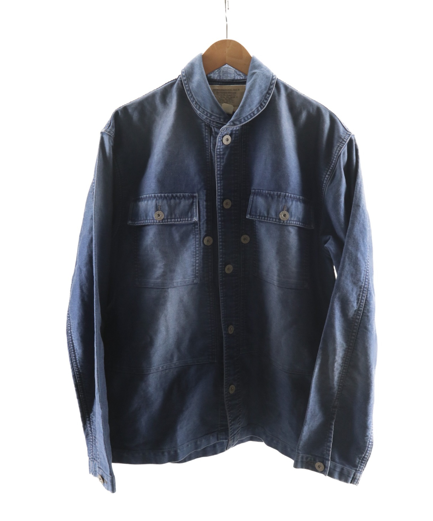 RRL (ダブルアールエル) Indigo Denim Sport Shirt インディゴ サイズ:M