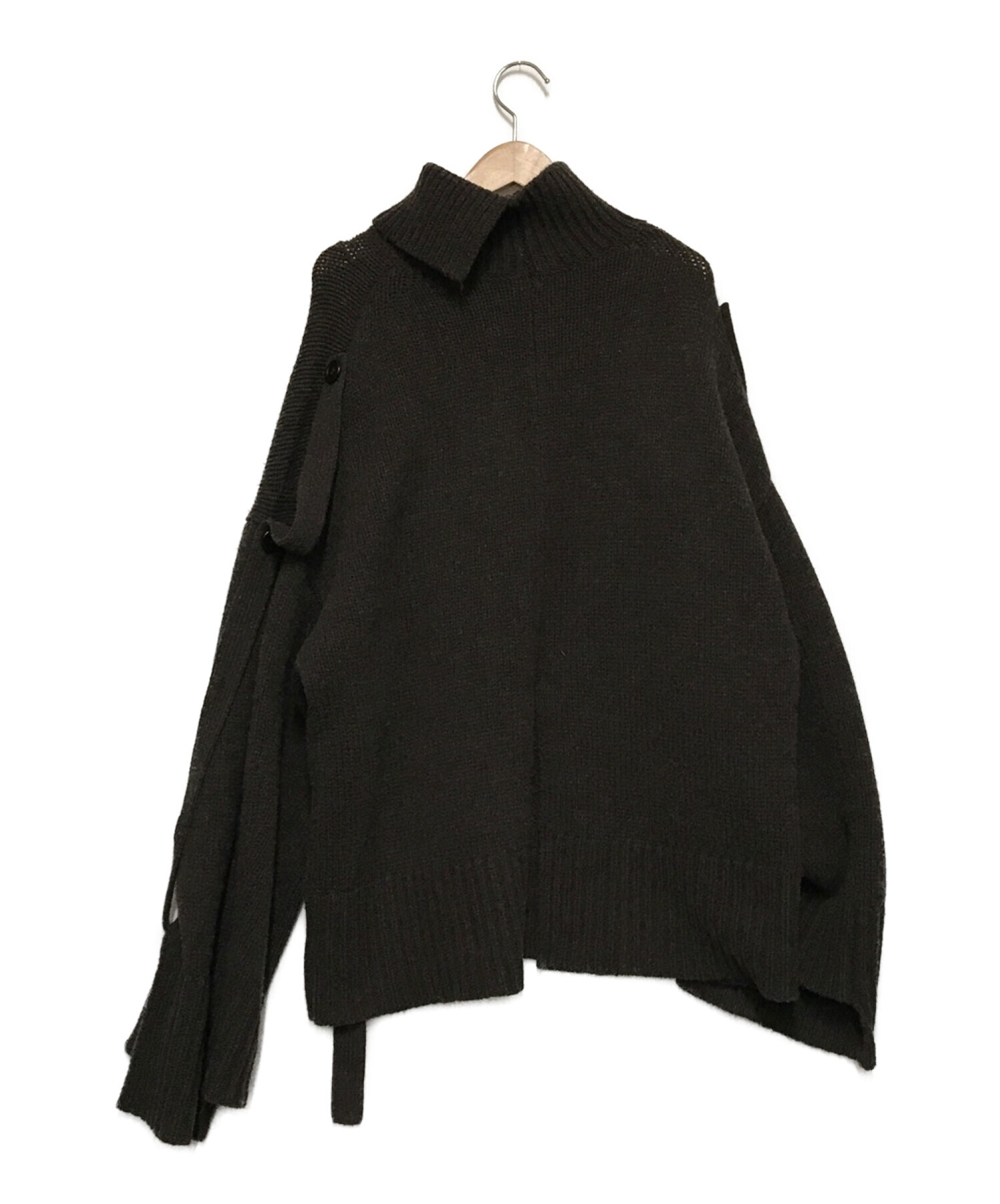 中古・古着通販】IRENE (アイレネ) Pull Full Cardigan Knit ブラウン